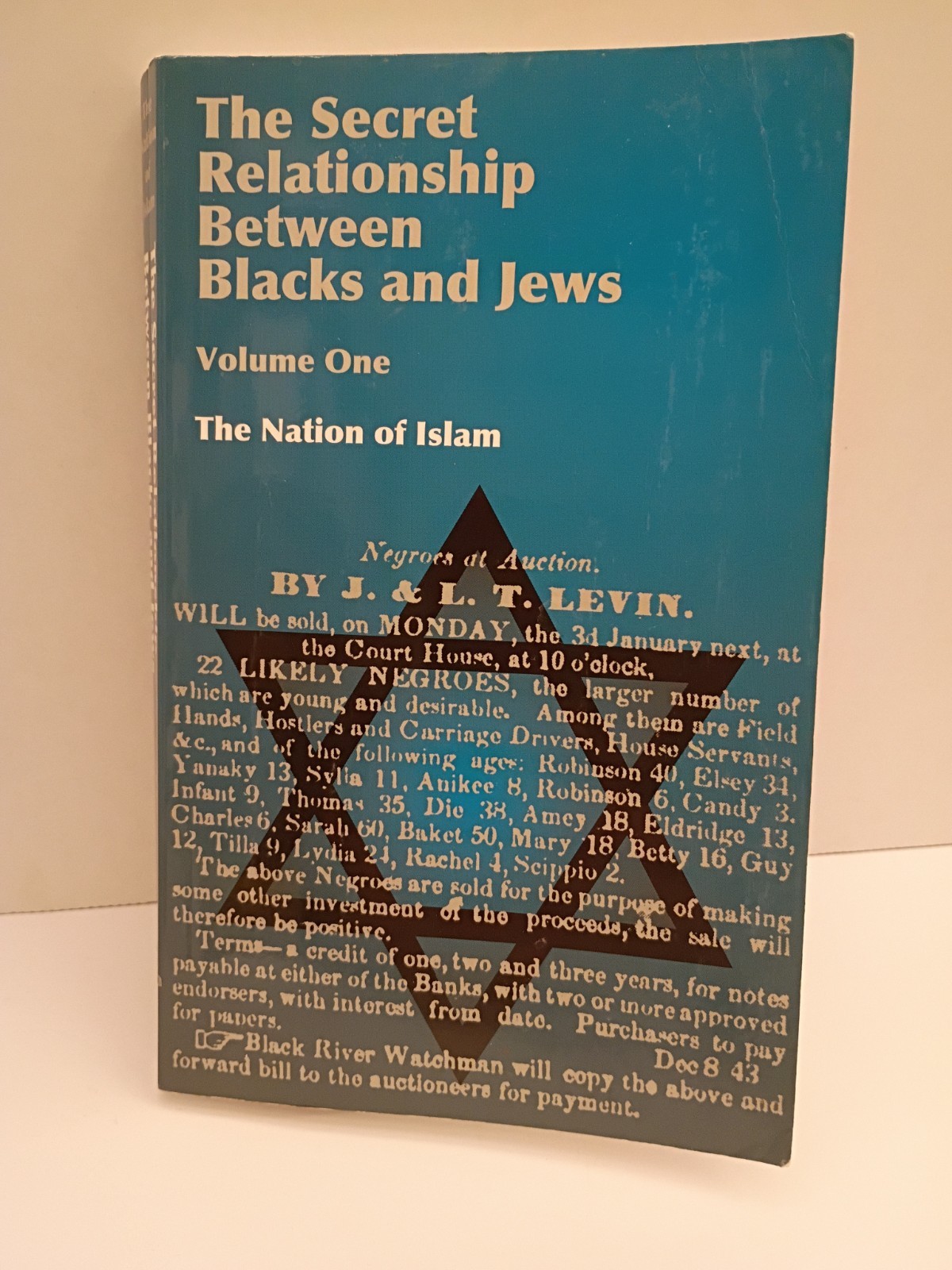 THE SECRET RELATIONSHIP BETWEEN BLACKS AND JEWS Vol.1 Nation Of Islam 6th Print