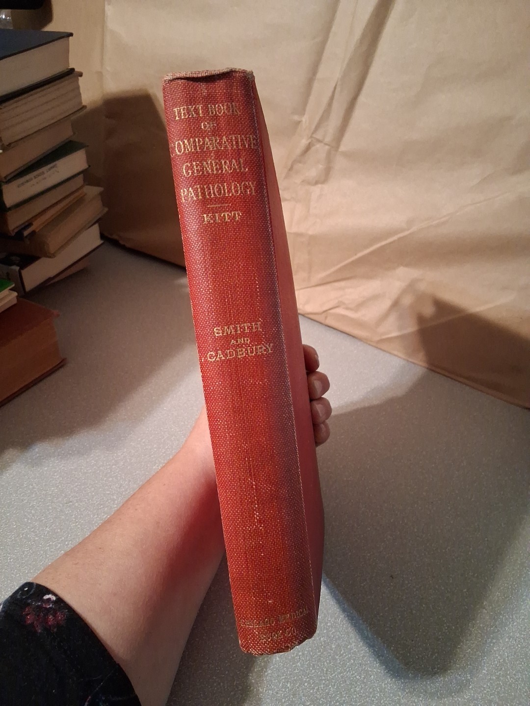 Text Book of Comparative General Pathology Professor Dr Th Kitt Theodor 1906