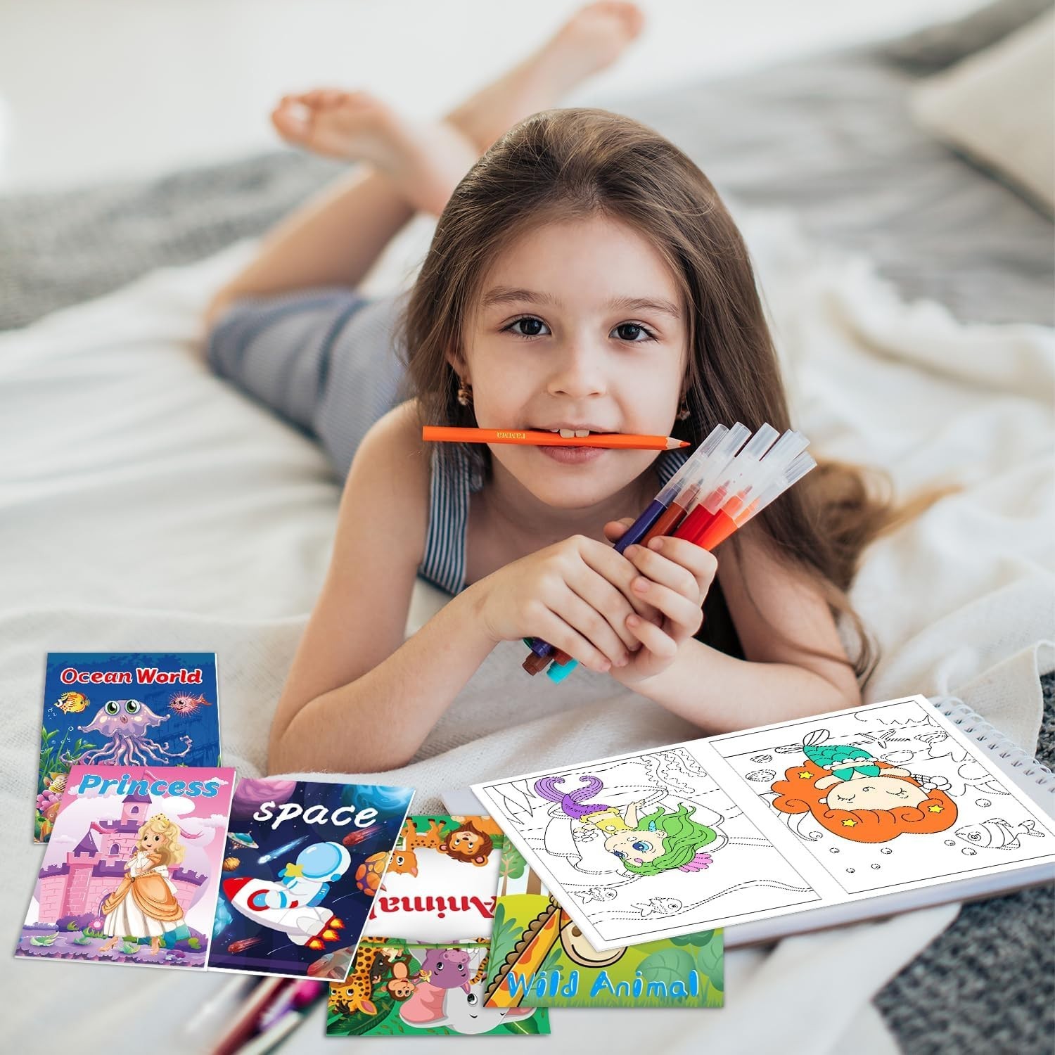 20Pack Coloring Books for Kids Ages 4-8 5.1 x 7 inch,Mini Coloring Books for …