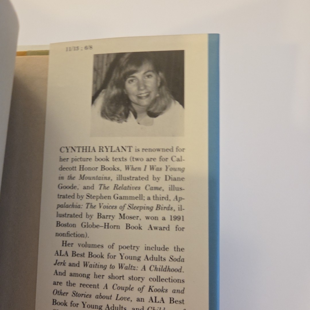 Missing May by Cynthia Rylant Signed! 1992 Hardcover HC/SC