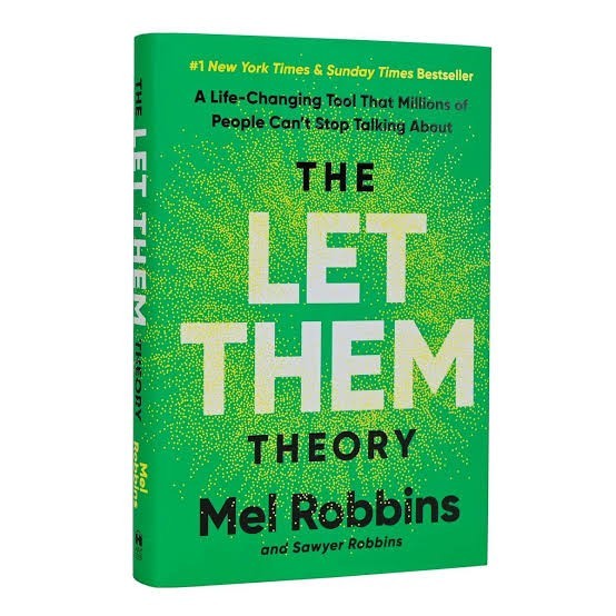 The Let Them Theory by Mel Robbins – Self Improvement Paperback Book