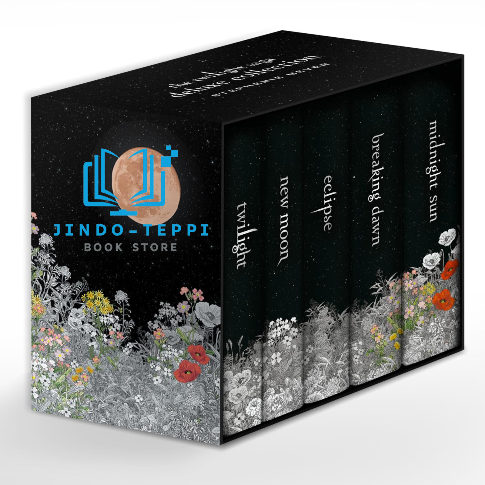 Twilight Saga Deluxe Box Set 5 Books Anniversary Collector Edition (2025, HC)