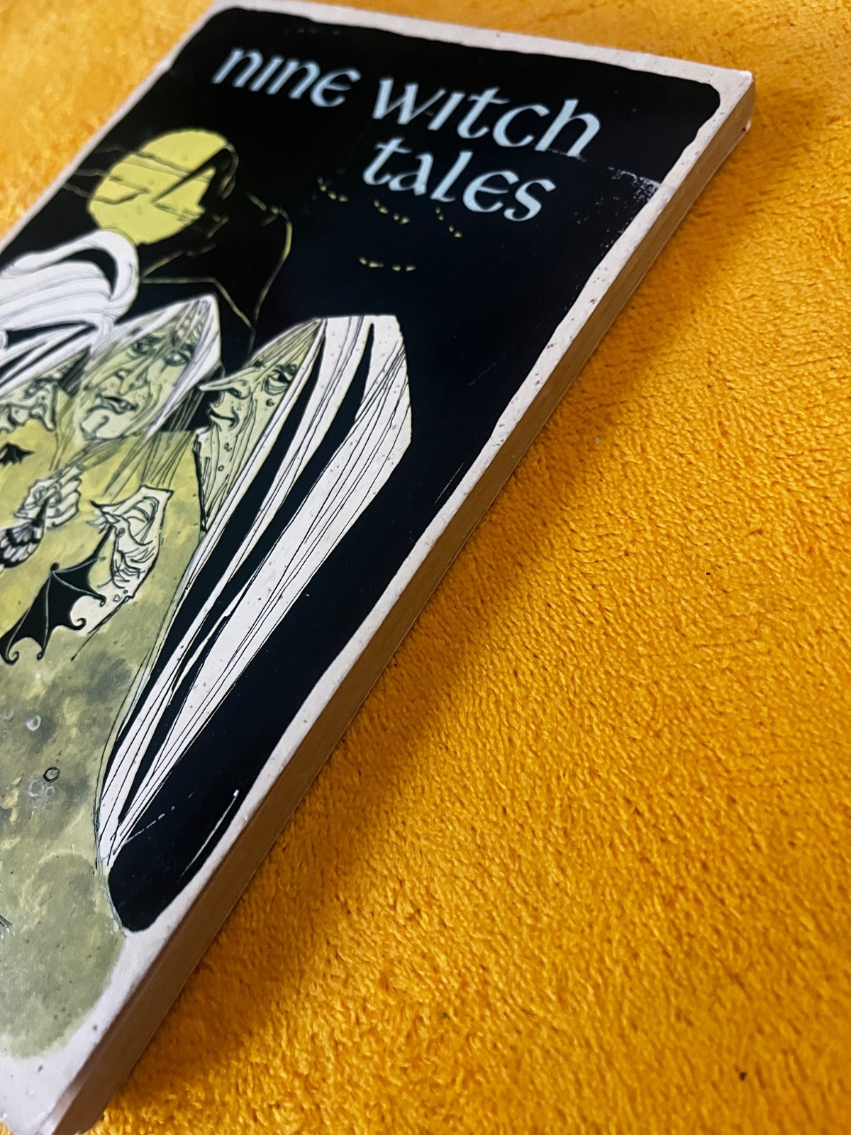 Nine Witch Tales Edited Abby Kedabra 1st printing 1968 Scholastic Vintage Horror
