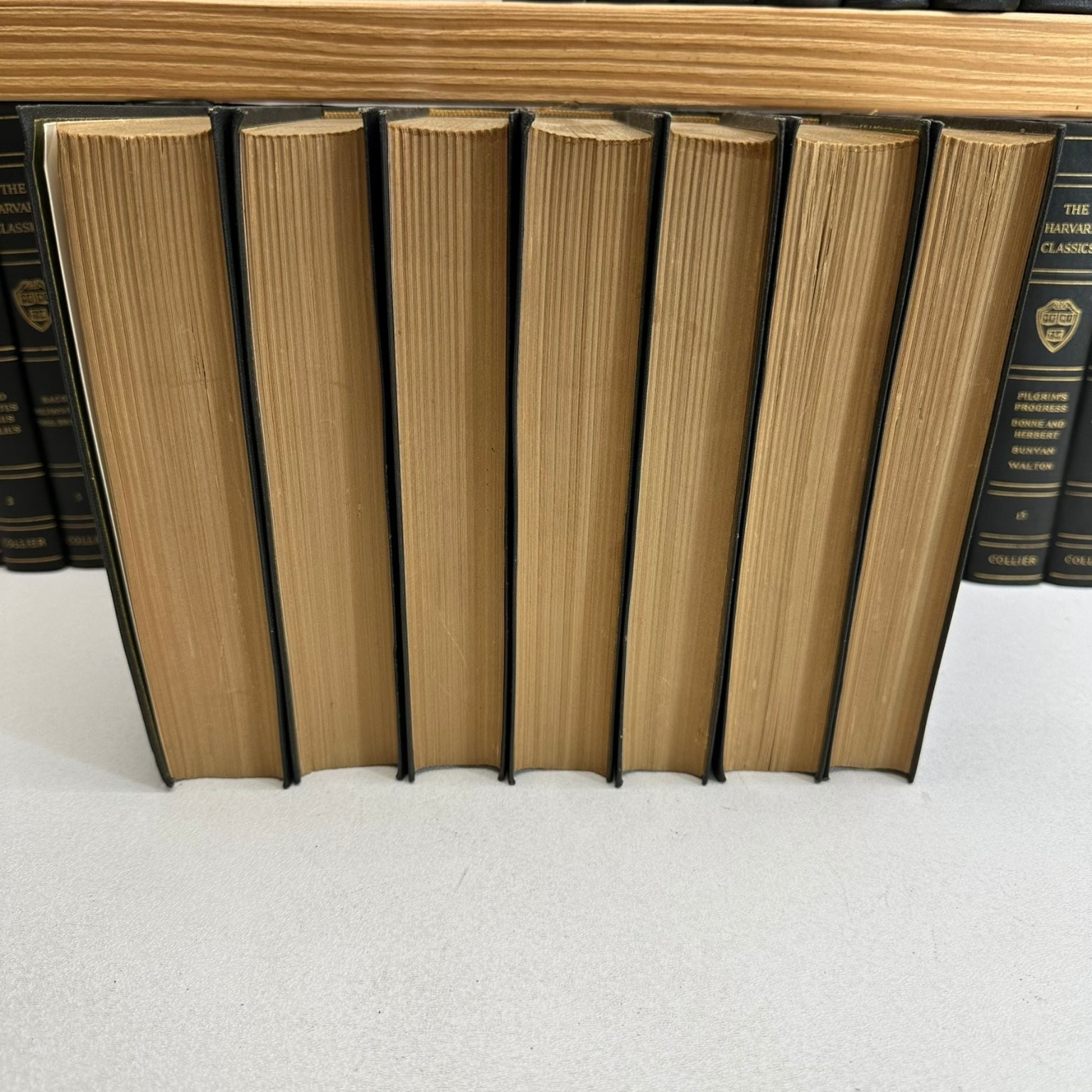 Harvard Classics 1909 Collier Vol 1-48 Set Literary Collection Soft Leather
