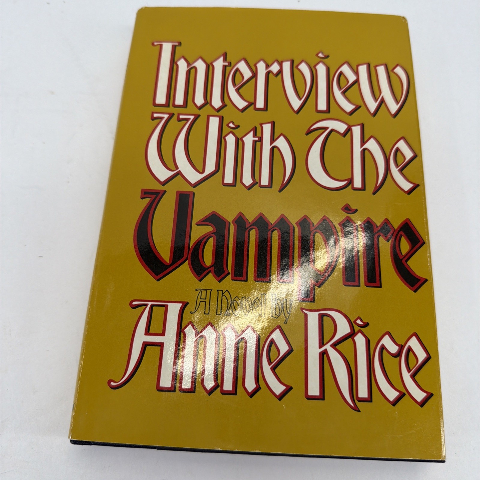 Vintage 1976 Interview With The Vampire Anne Rice First Book Club Edition HCDJ