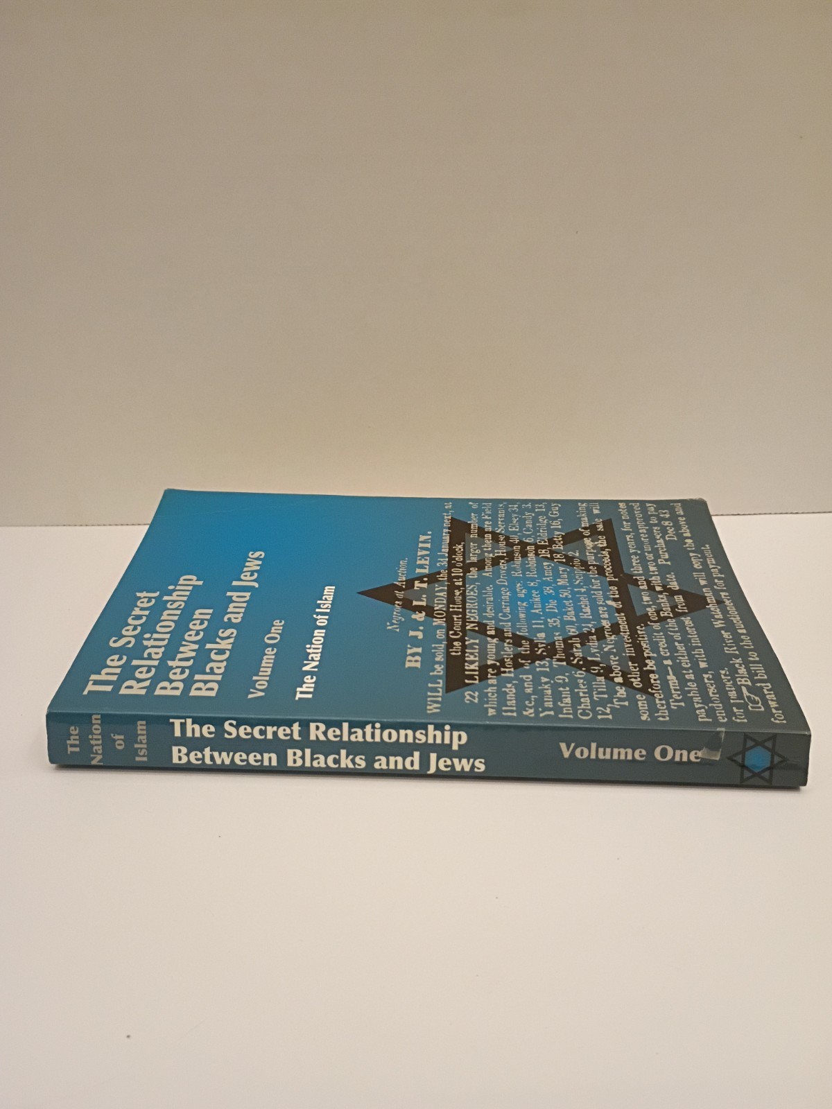 THE SECRET RELATIONSHIP BETWEEN BLACKS AND JEWS Vol.1 Nation Of Islam 6th Print