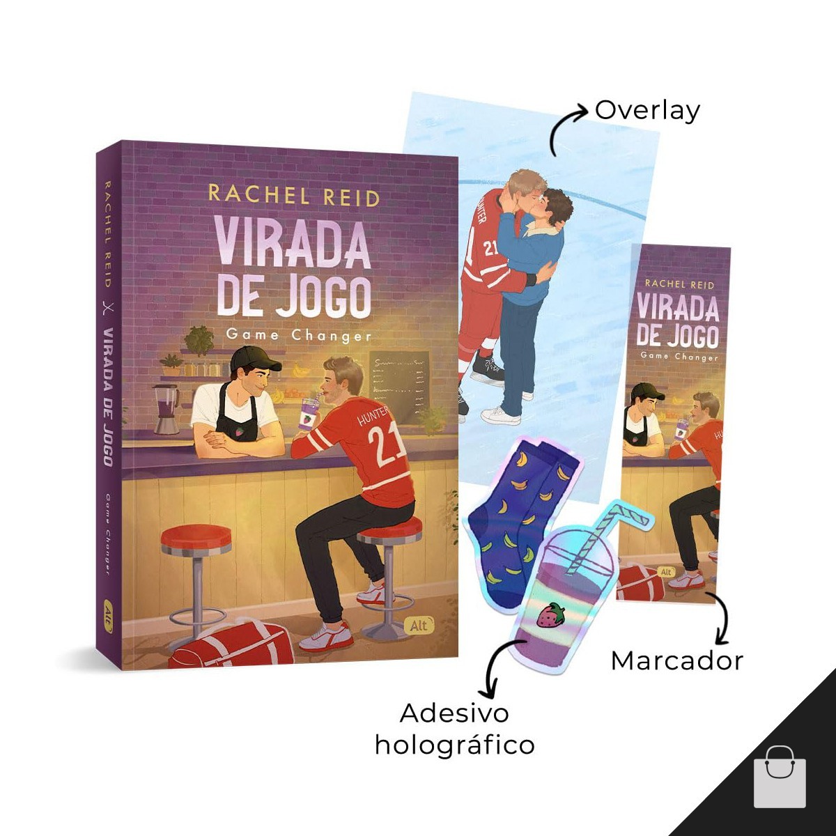 Game Changer Book Rachel Reid Exclusive Limited Brazilian Deluxe Edition