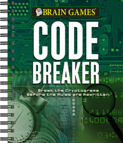 Brain GamesÂ® Code Breaker – Spiral-bound – GOOD