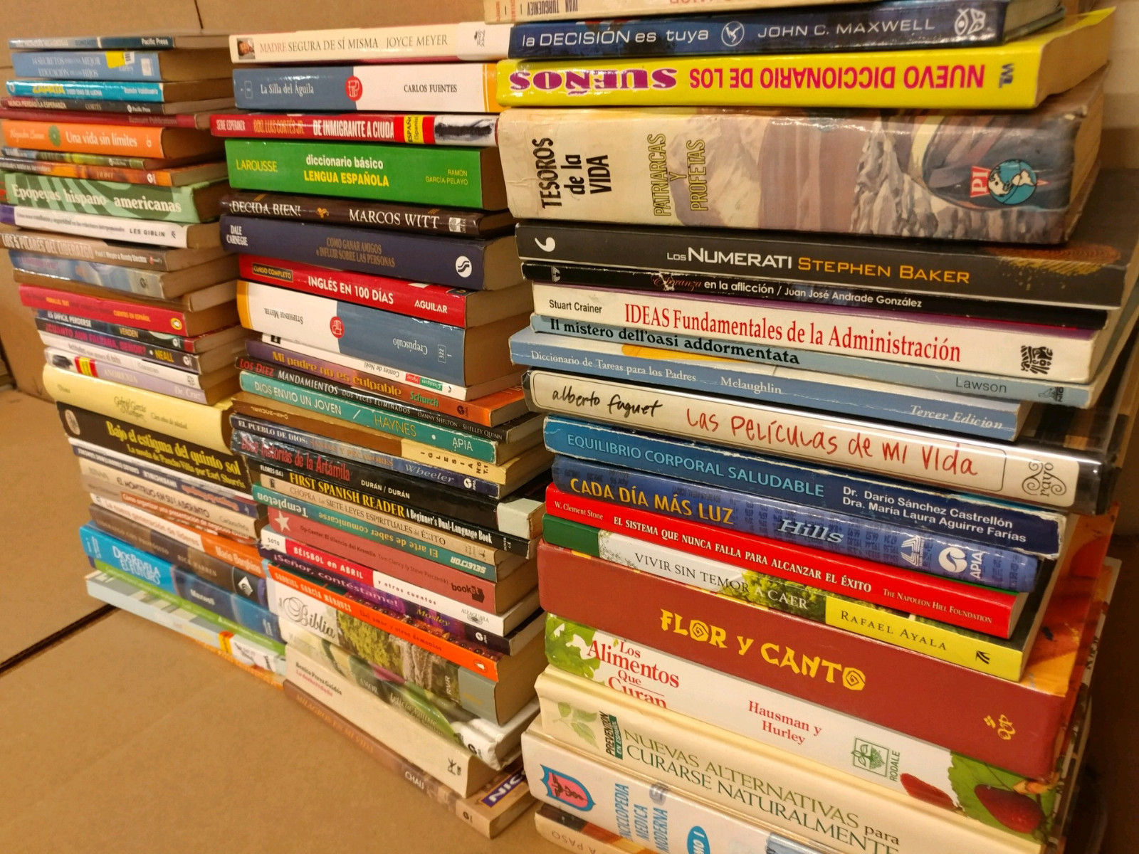 Lot of 20 Spanish ESPAÑOL Reading MEXICO Literature Books *RANDOM* UNSORTED MIX