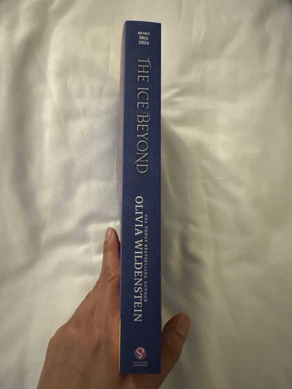 SIGNED The Ice Beyond ARC Advanced Reader’s Copy Olivia Wildenstein NEW UNREAD