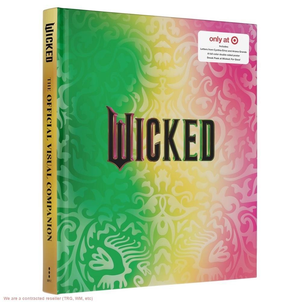 WICKED: The Official Visual Companion – Target Exclusive (Hardcover) SEALED!
