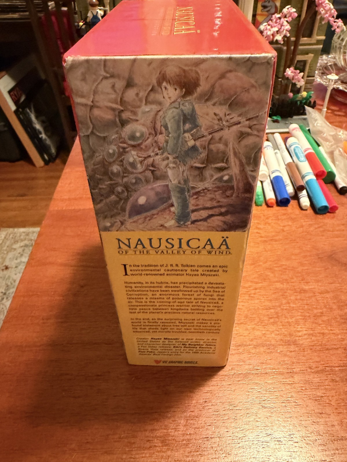 Nausicaa Of The Valley Wind Perfect Collection Box Set Vol 1-4 Miyazaki MANGA