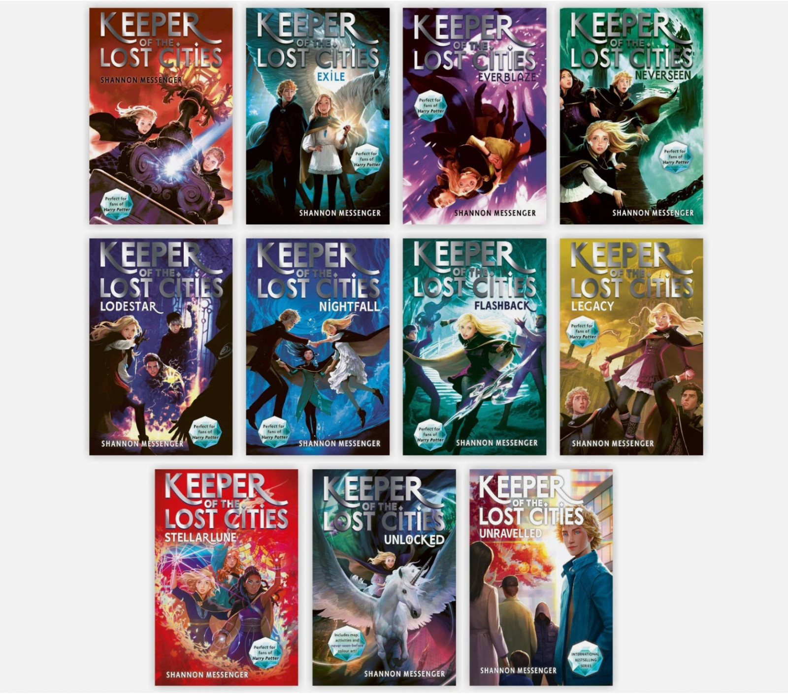 Keeper of the Lost Cities Collection Book set: 1-11 (IncludesUnraveled Book 9.5.