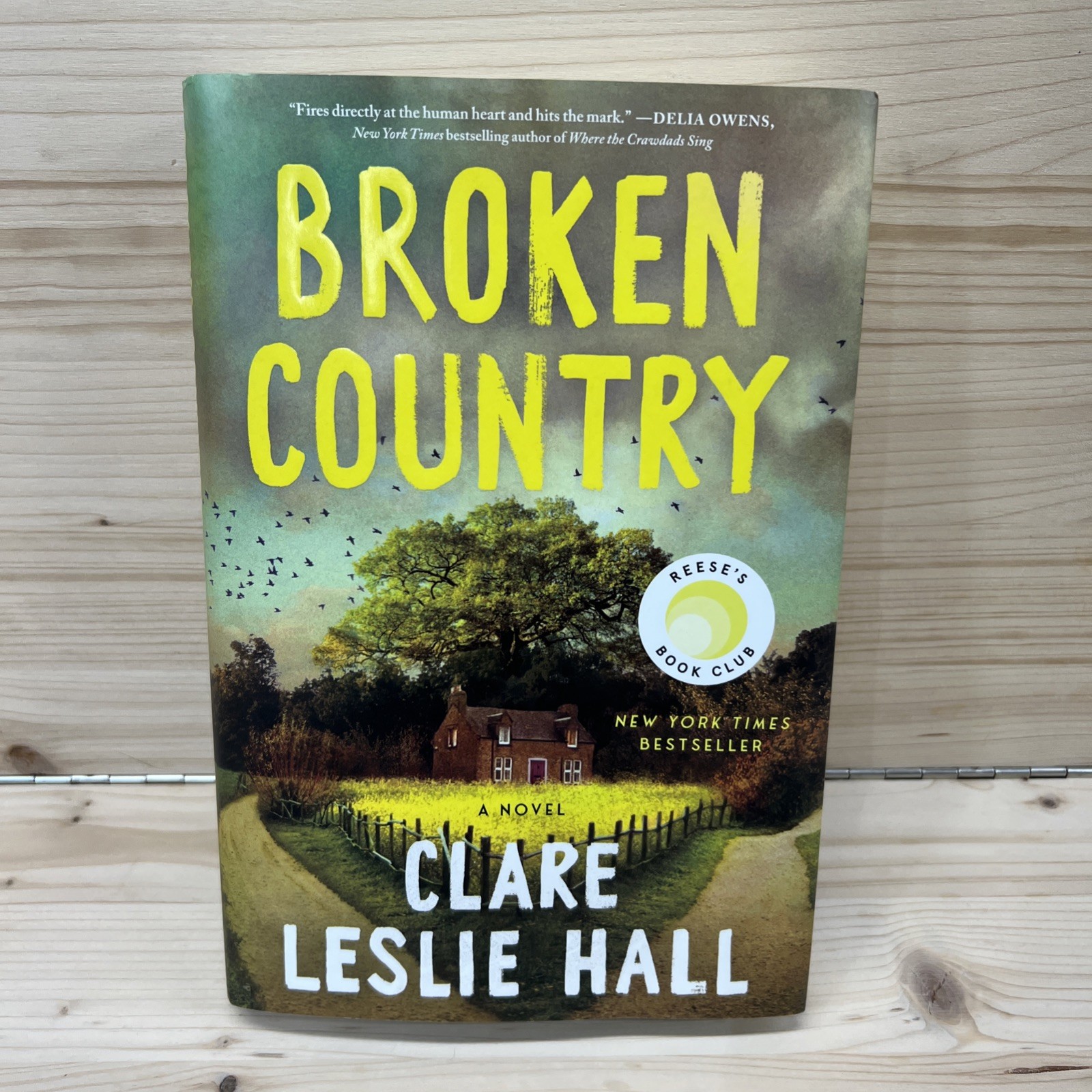 Broken Country Reese’s Book Club by Clare Leslie Hall Hardback Used EUC