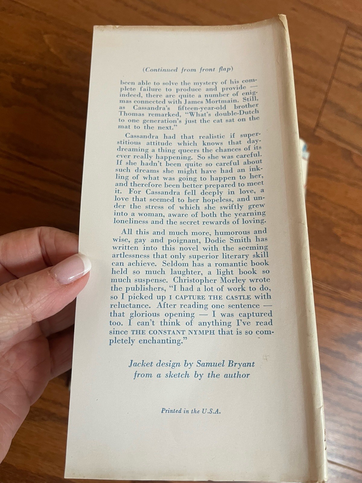 I Capture the Castle Dodie Smith 1948 Little Brown Book Club Edition w/ DJ HC