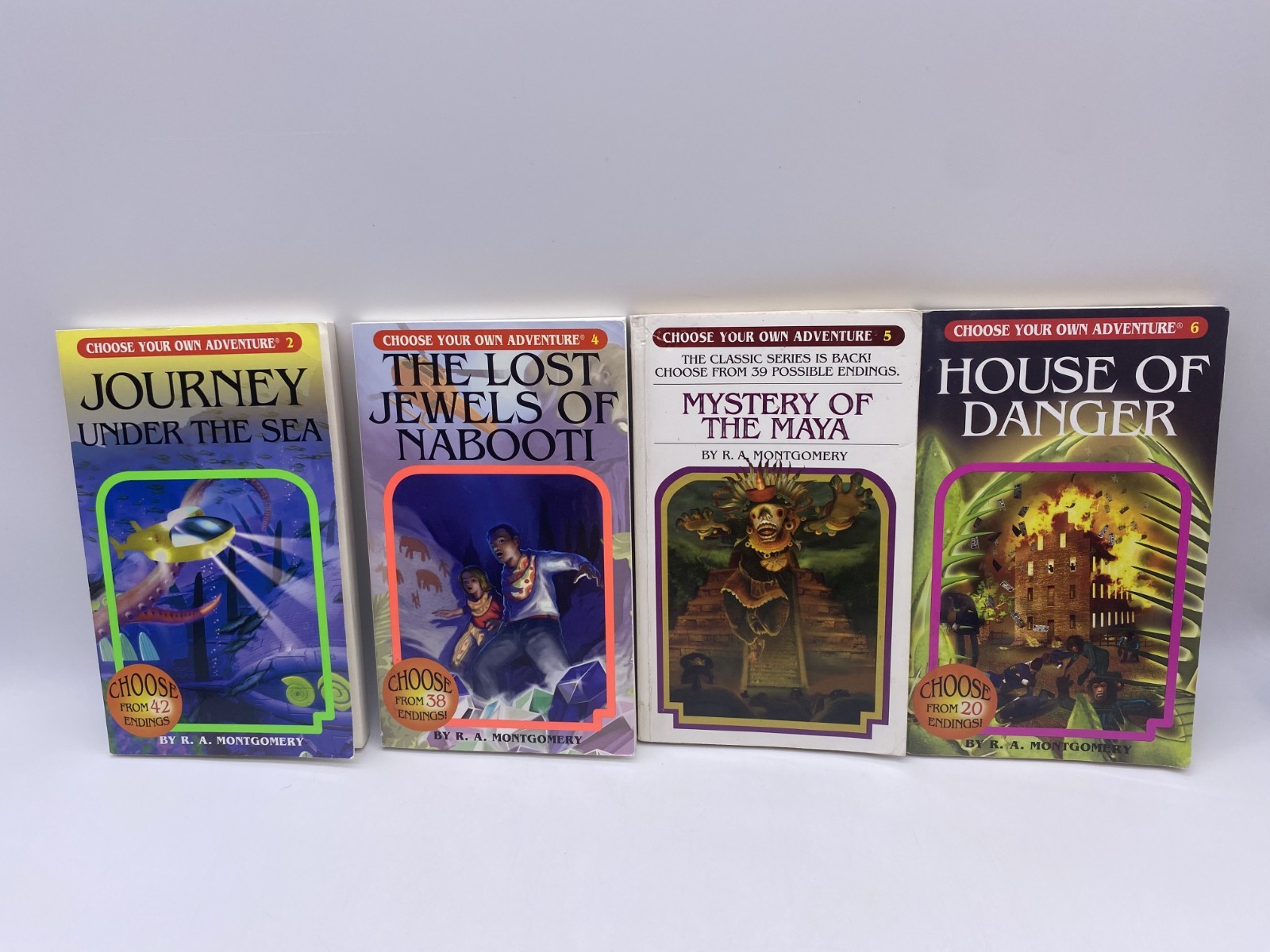 Choose Your Own Adventure Series CYOA 2000’s Paperback Lot of 4 Bantam Chooseco