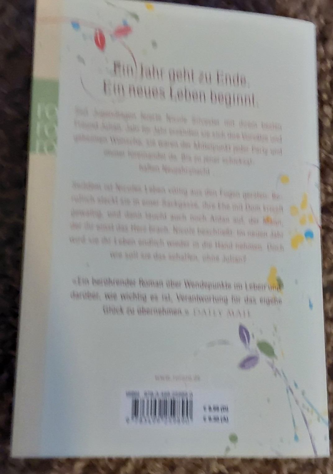 367 PAGE GERMAN LANGUAGE BOOK “DU UND ICH UND ALL DIE JAHRE” AMY SILVER