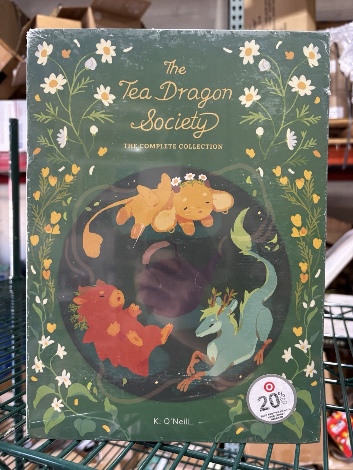 The Tea Dragon Society Box Set K O’Neil Hardcover Press Eisner Award New Sealed