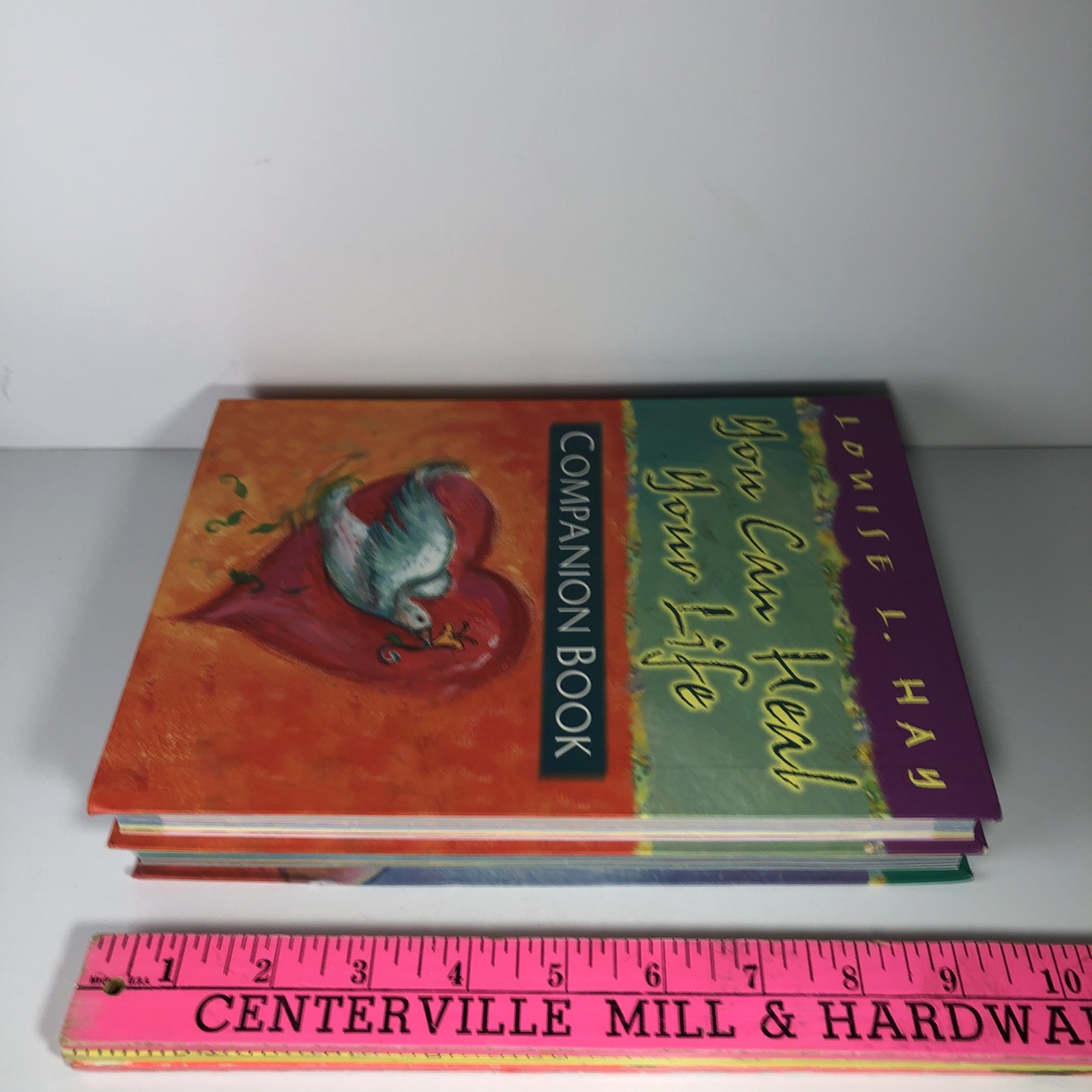 You Can Heal Your Life & Companion Book Louise L. Hay HC 2 Book Set Hay House