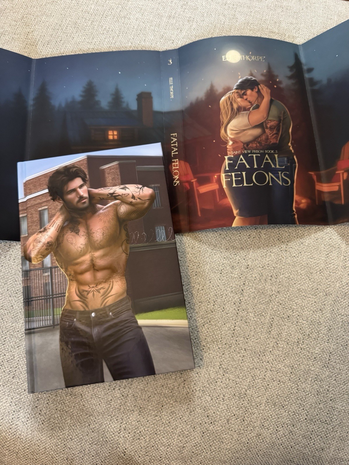 Elle Thorpe Saint View Prison Series Books For Days Crate Special Editions New