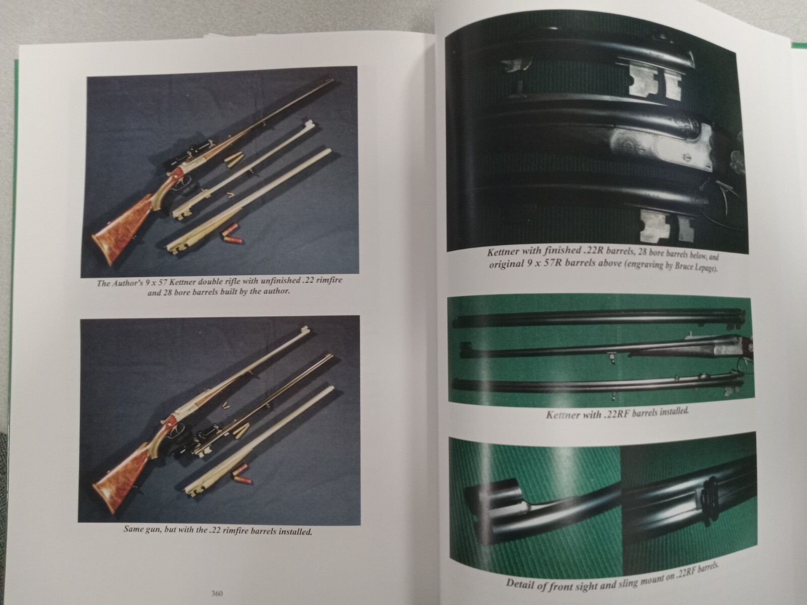 New- “Building Double Rifles on Shotgun Actions” by W. Ellis Brown – 3rd Edition