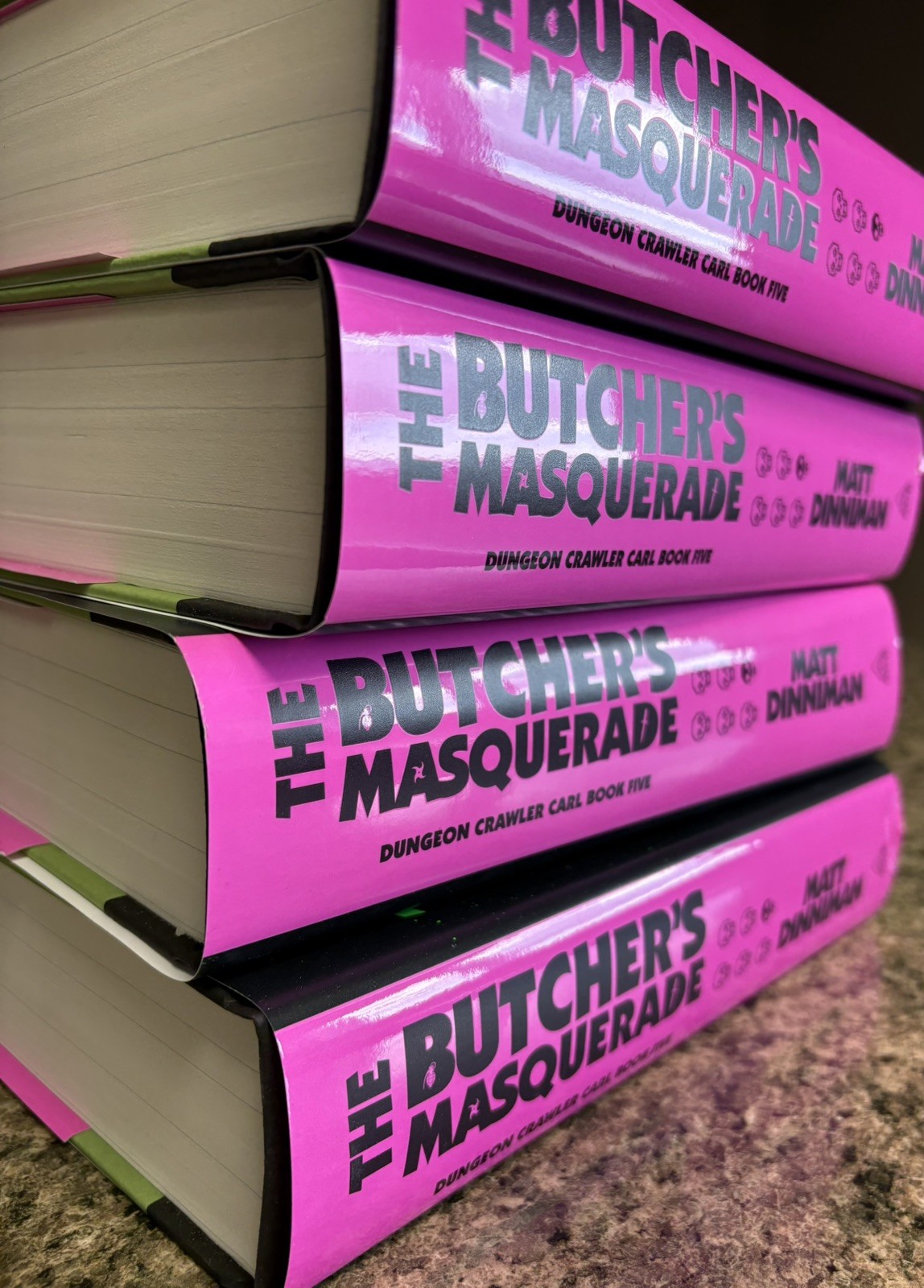 Butcher’s Masquerade Matt Dinniman Hardcover 1st Edition – Dungeon Crawler Carl