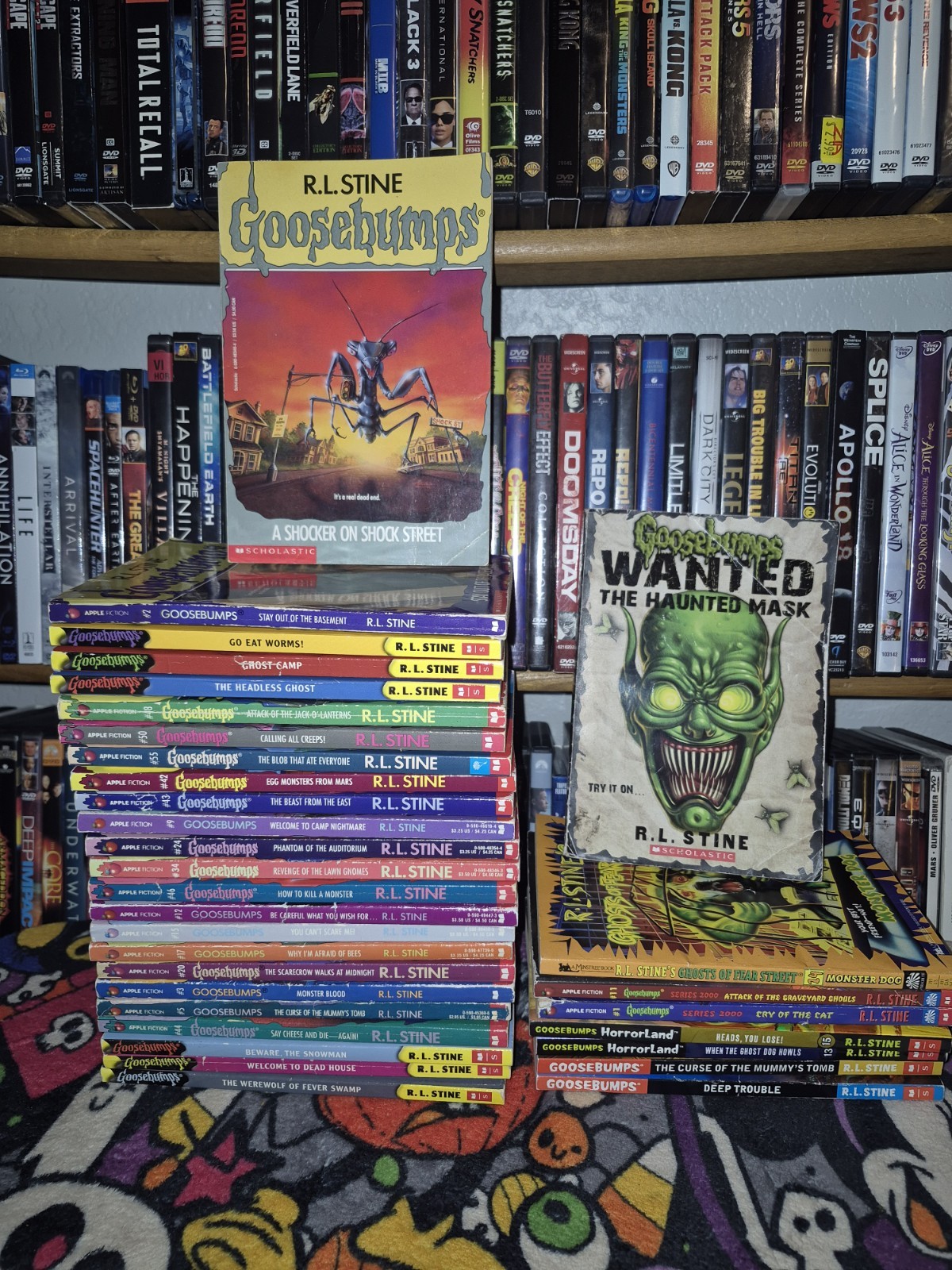 Goosebumps R.L Stine Apple Fiction Lot of 32 Scholastic Books Vintage 90s-2000s
