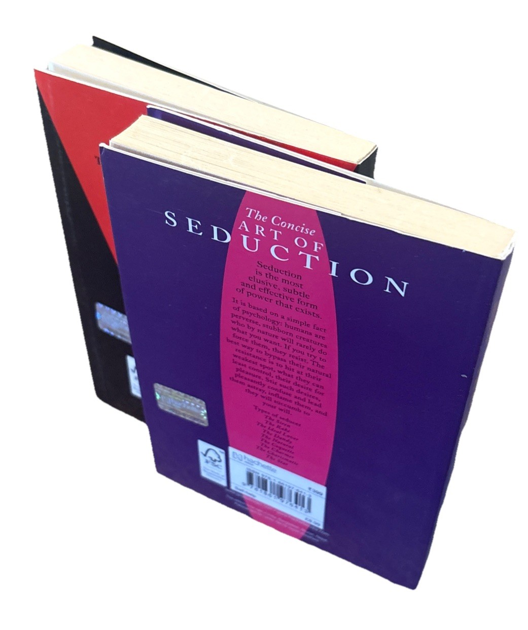 Robert Greene 2 Books The Concise Seduction & The Concise Mastery PB Very Good
