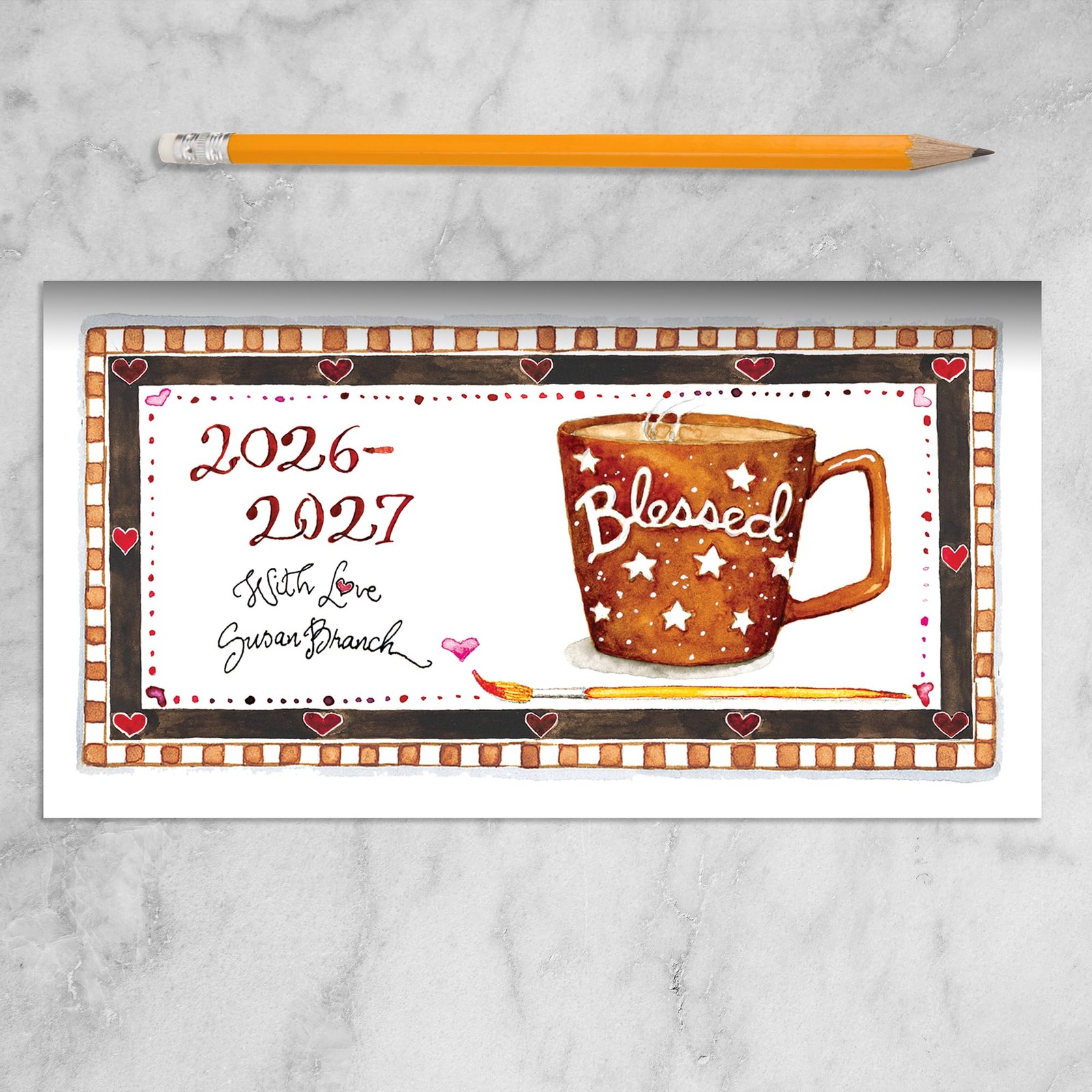 TF Publishing 2026-2027 Susan Branch Small Monthly Pocket Planner 3.5×6.5in
