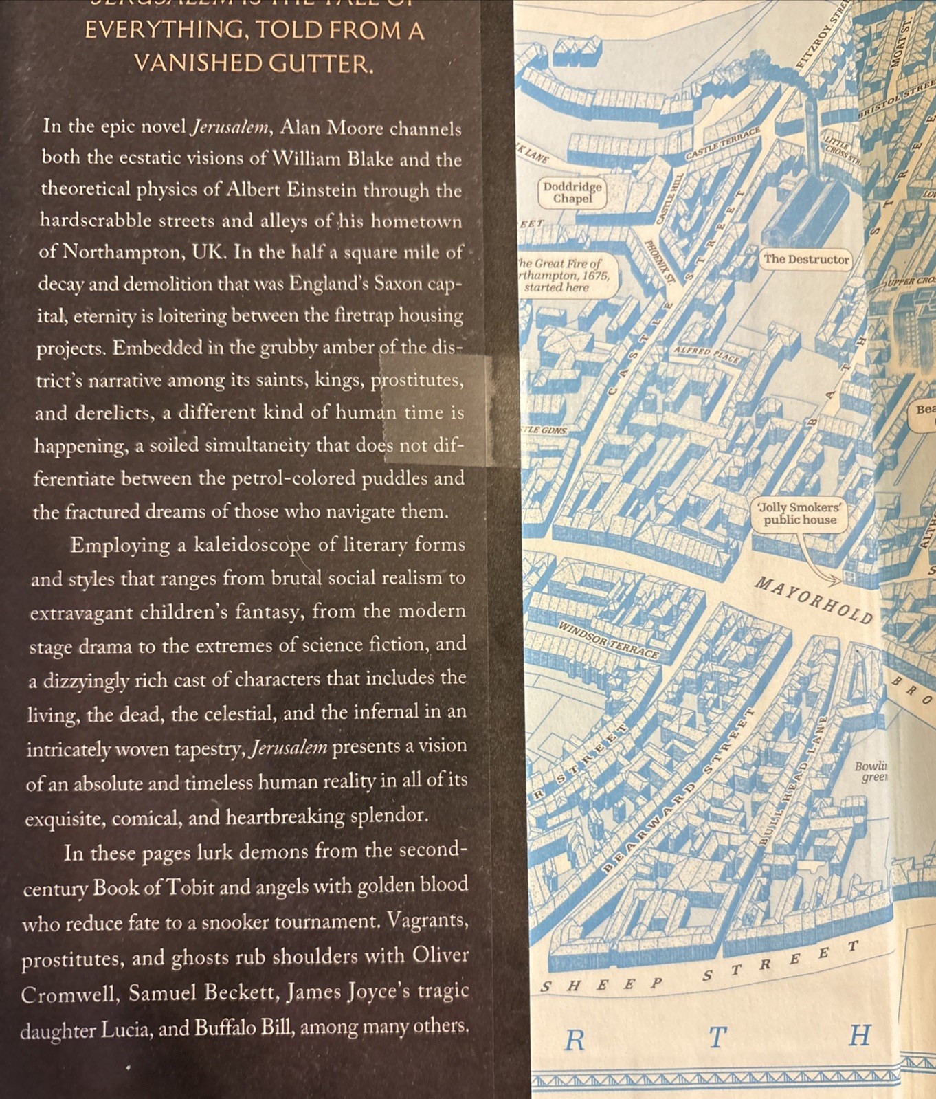 Jerusalem by Alan Moore (2016, Hardcover Book , 1st Edition 1st Printing)