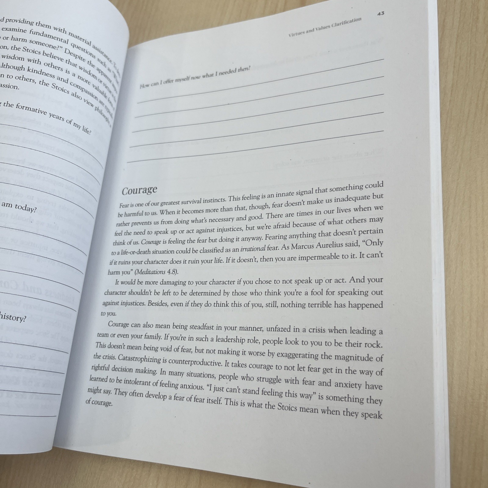 The Stoicism Workbook: How the Wisdom of Socrates Build Resilience – GOOD -CLEAN