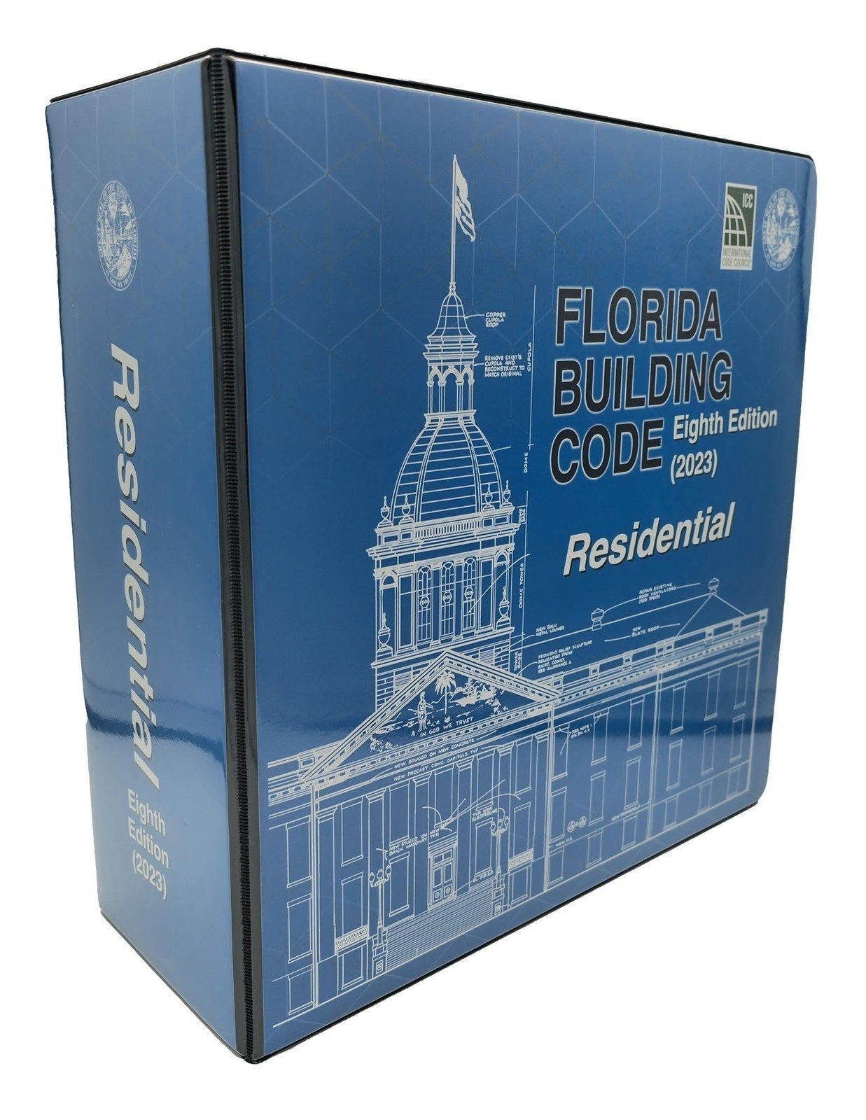 Highlighted and Tabbed – Florida Building Code – 2023 Residential 8th