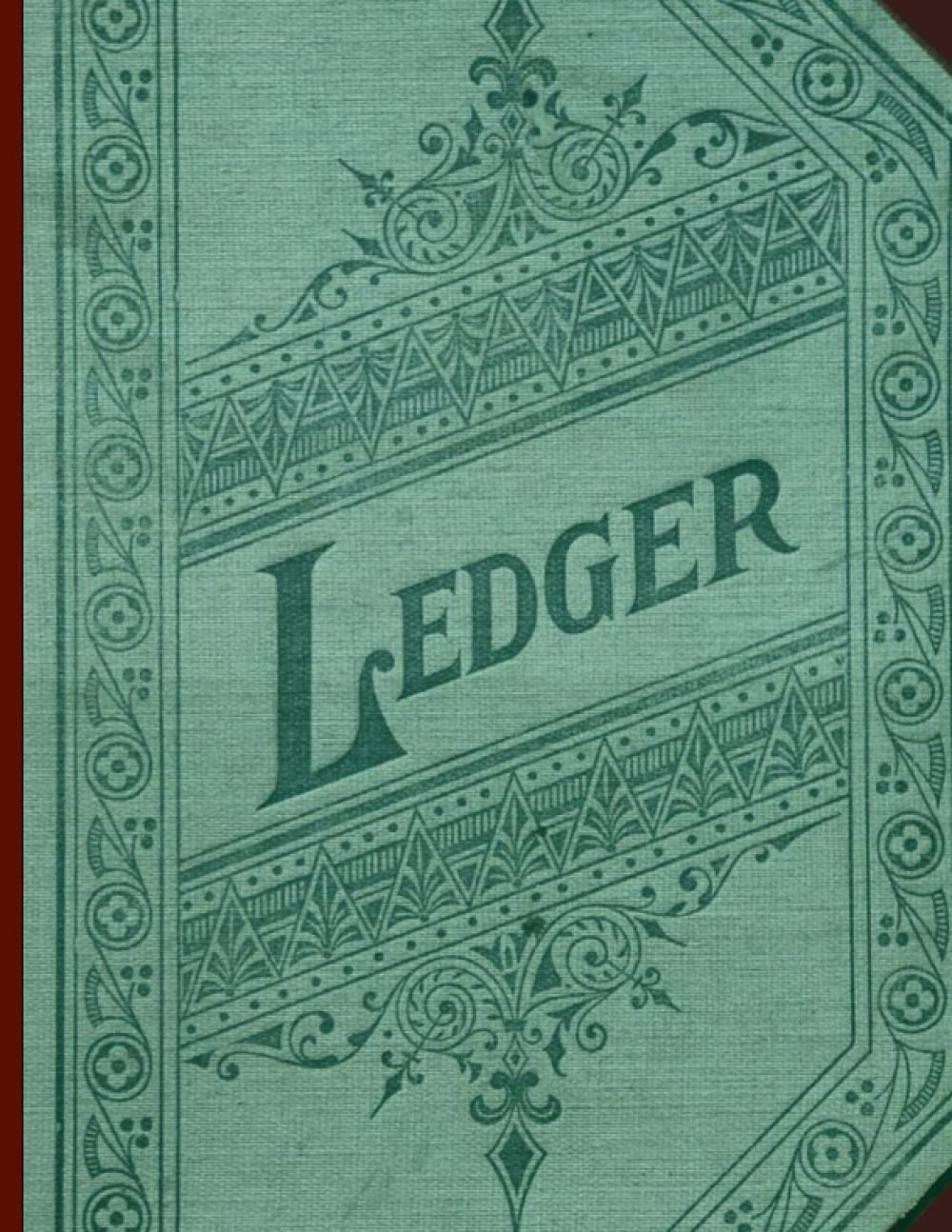 3 Column Accounting Ledger Book 8.5×11″ | 100 Pages Business Finance Log