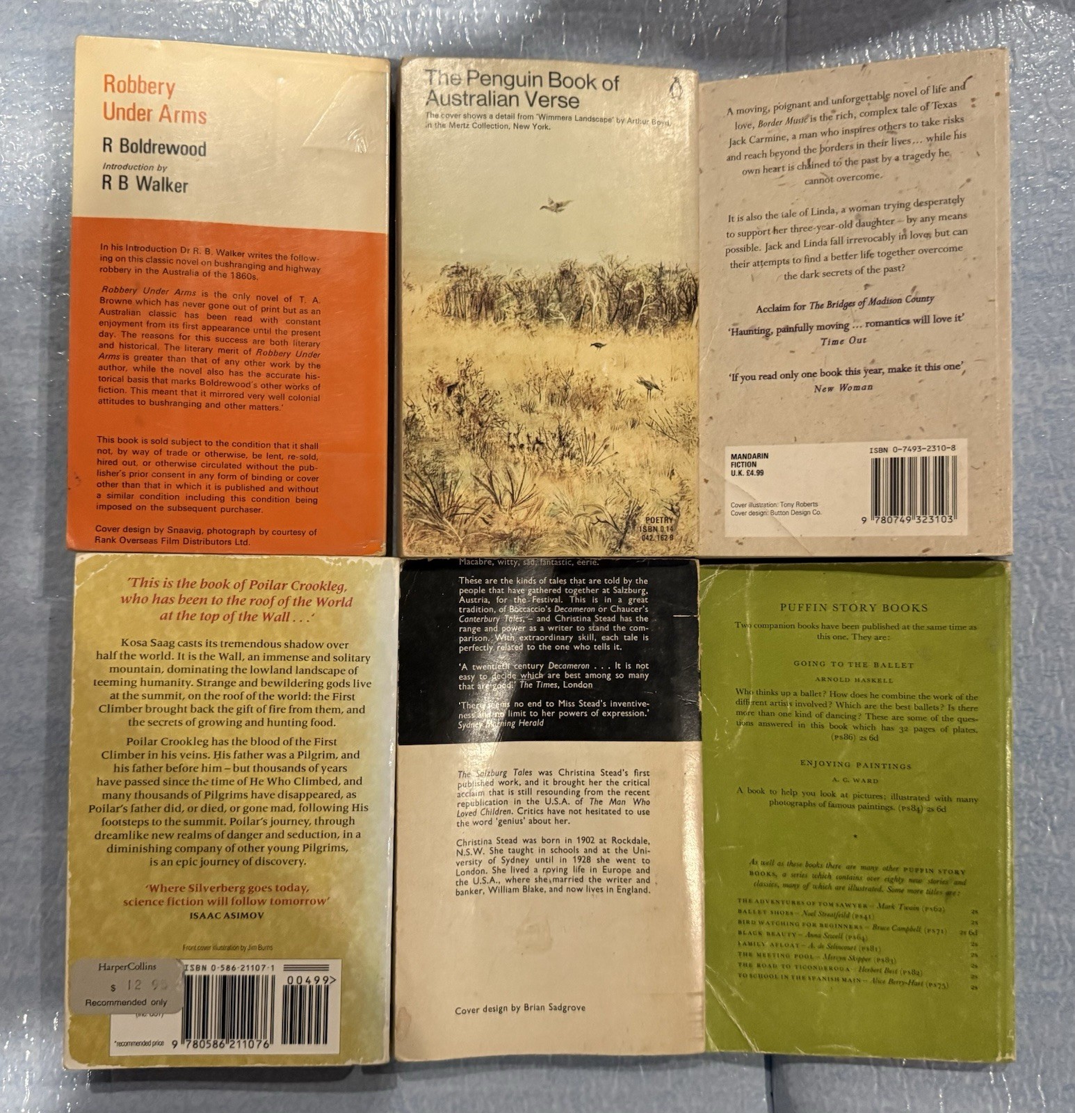 Mixed Lot Mixed Authors Vintage Retro Books Bulk Lot x 6 (Lot 1313)