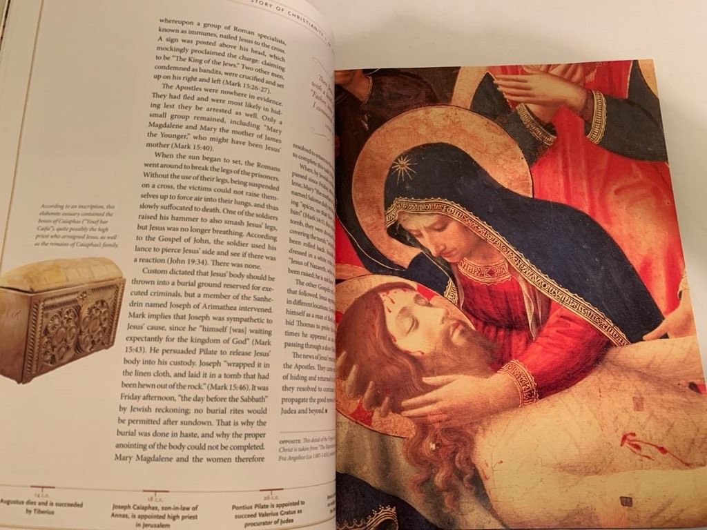 NATIONAL GEOGRAPHIC THE STORY OF CHRISTIANITY A CHRONICLE CHRISTIAN CIVILIZATION
