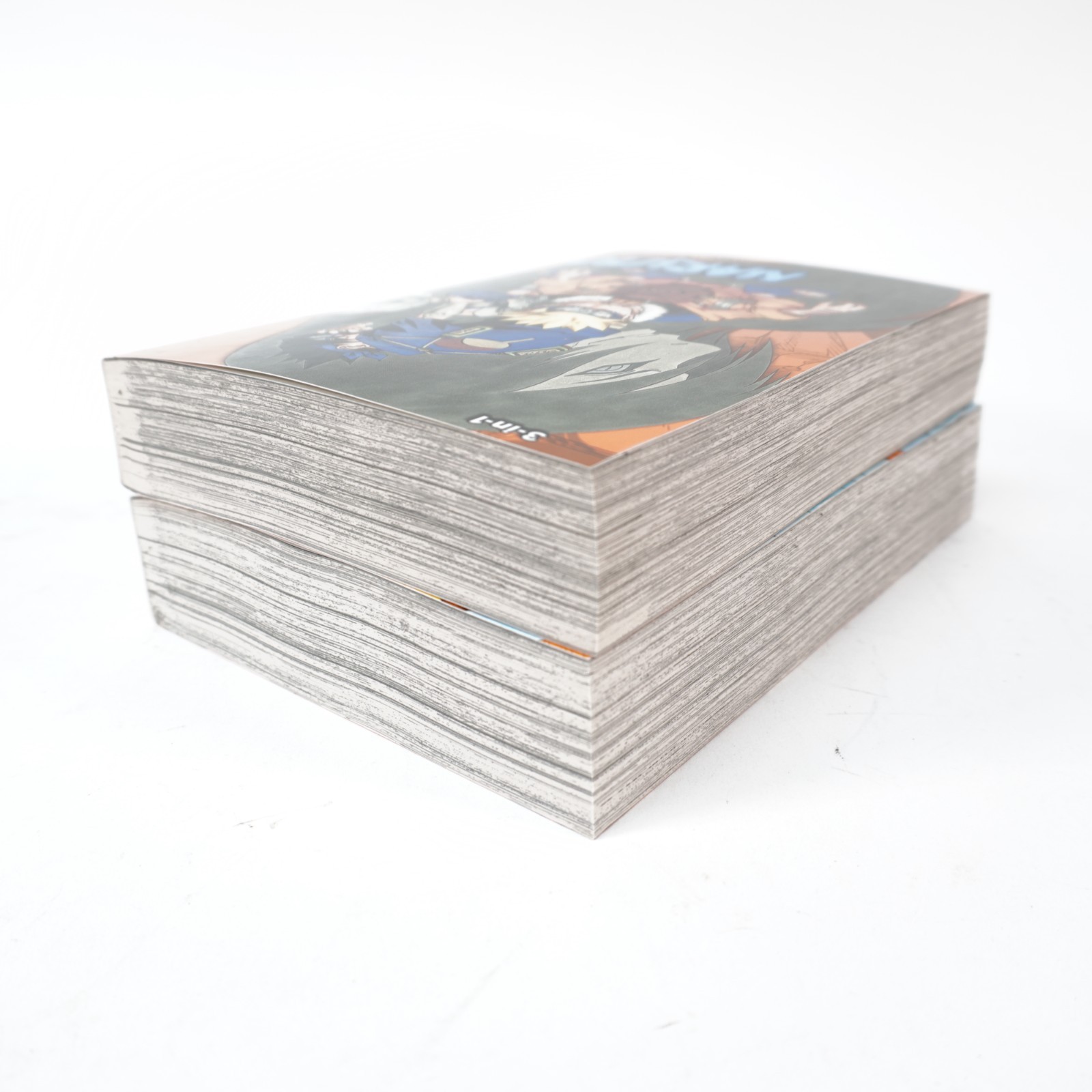 Naruto 3 in 1 book set Volumes 1 2 3 7 8 9