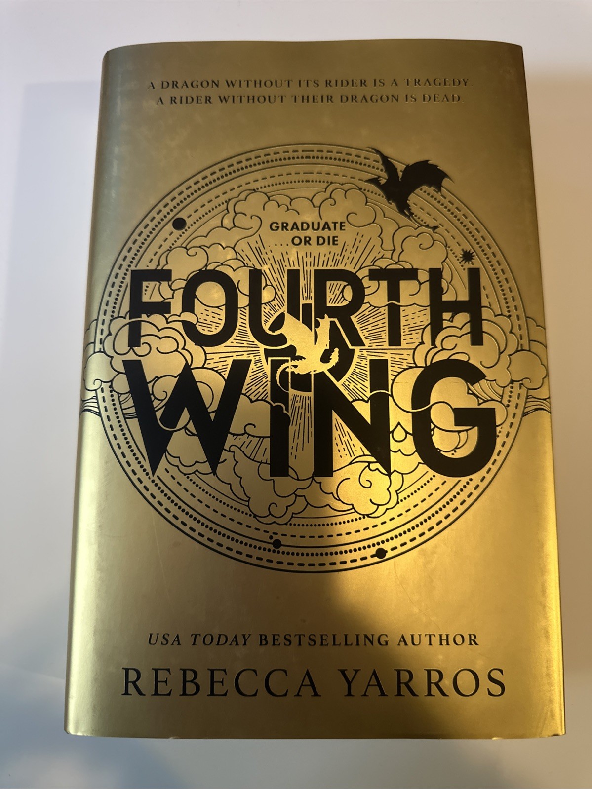 Rebecca Yarros Fourth Wing Exclusive Fairyloot Special Edition With Overlays