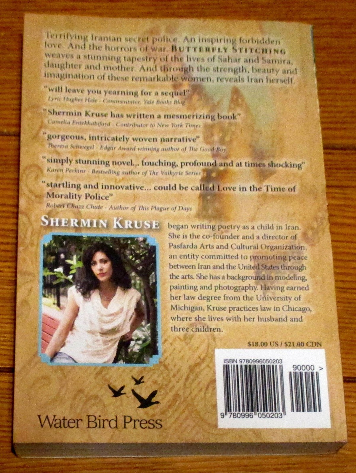 2014 Butterfly Stitching by Shermin Nahid Kruse SIGNED Softcover 367 Pages