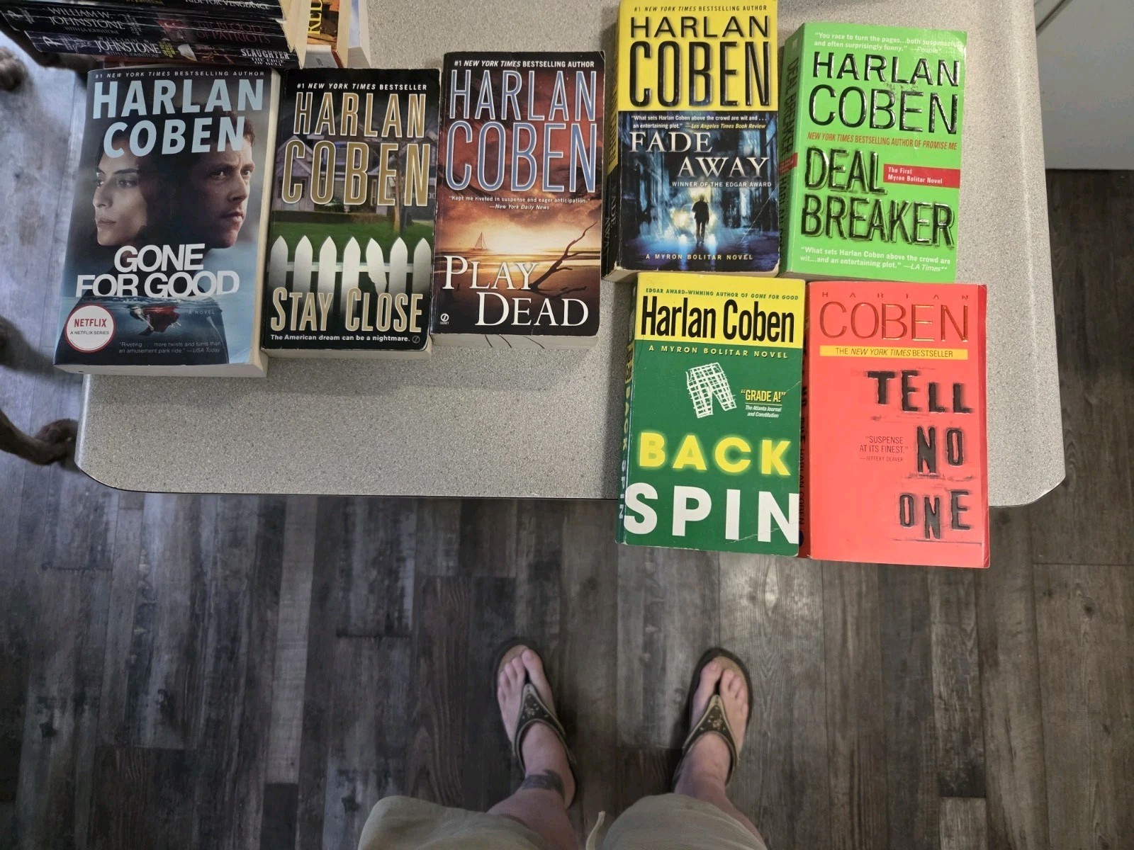 Harlan Coben Lot Of 7 Books. Paperback. Mystery Thriller Suspense
