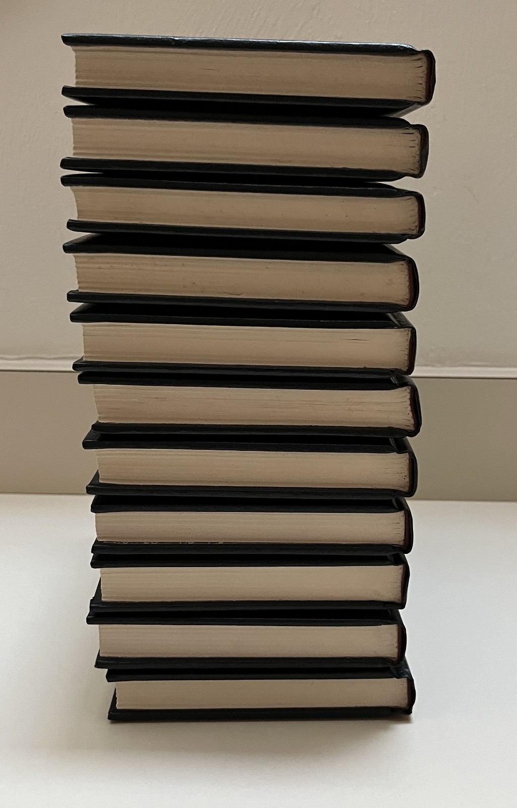 AGATHA CHRISTIE Lot of 11 Mystery Collection Hardcover Leatherette Books BANTAM