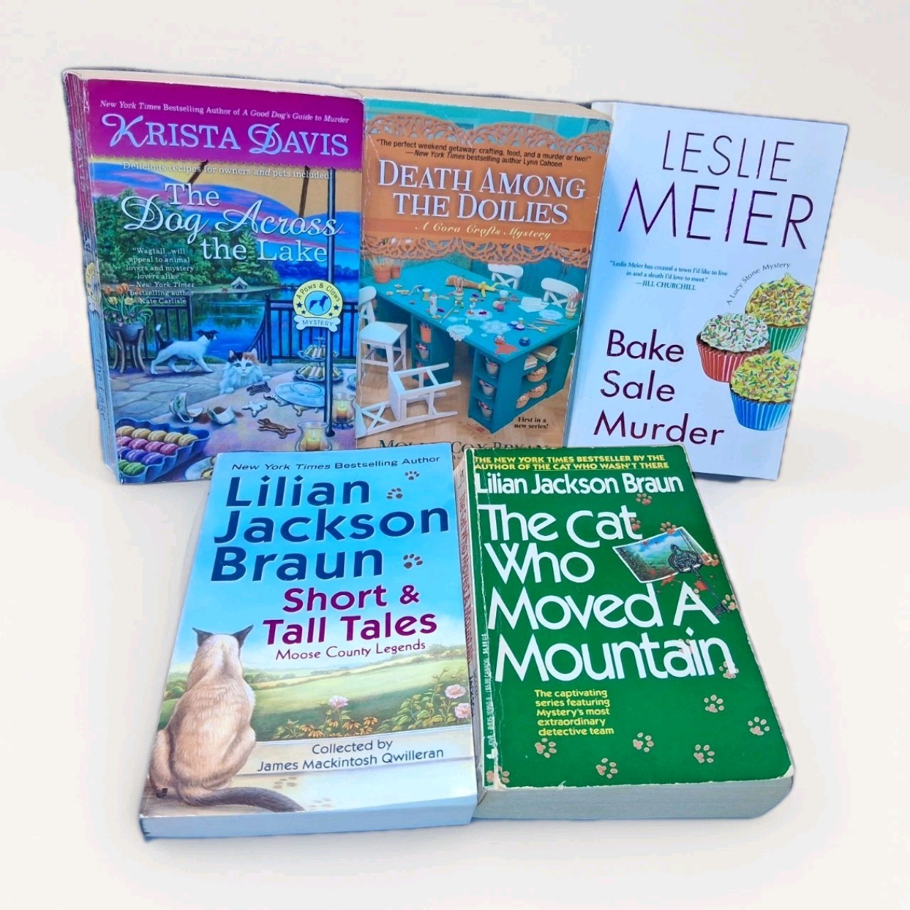 Lot of 10 Cozy Mysteries – Baking, Crafts, Animals – Mixed Authors FREE SHIPPING