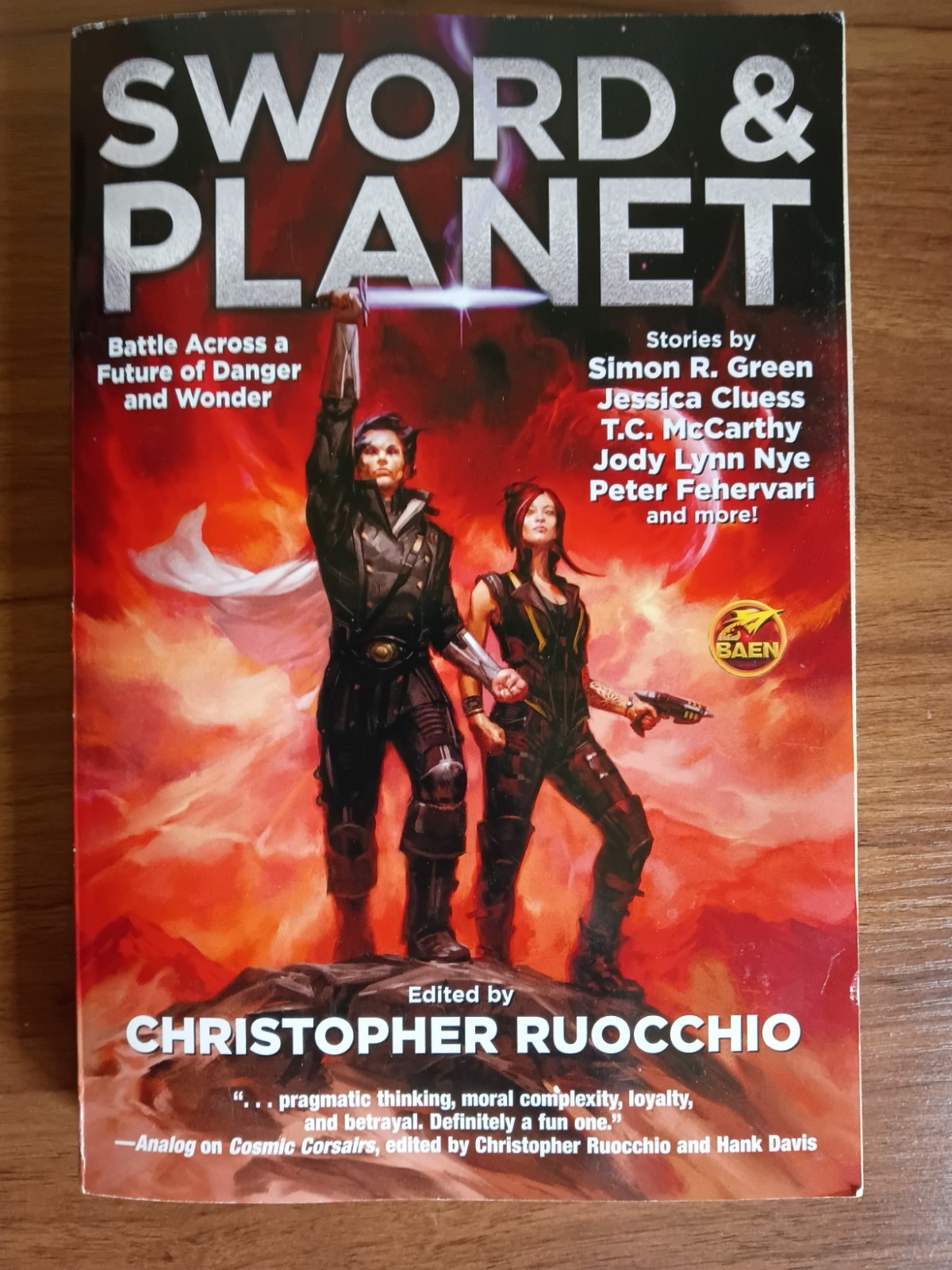 Sword and Planet Edited by Christopher Ruocchio (2022, Trade Paperback)