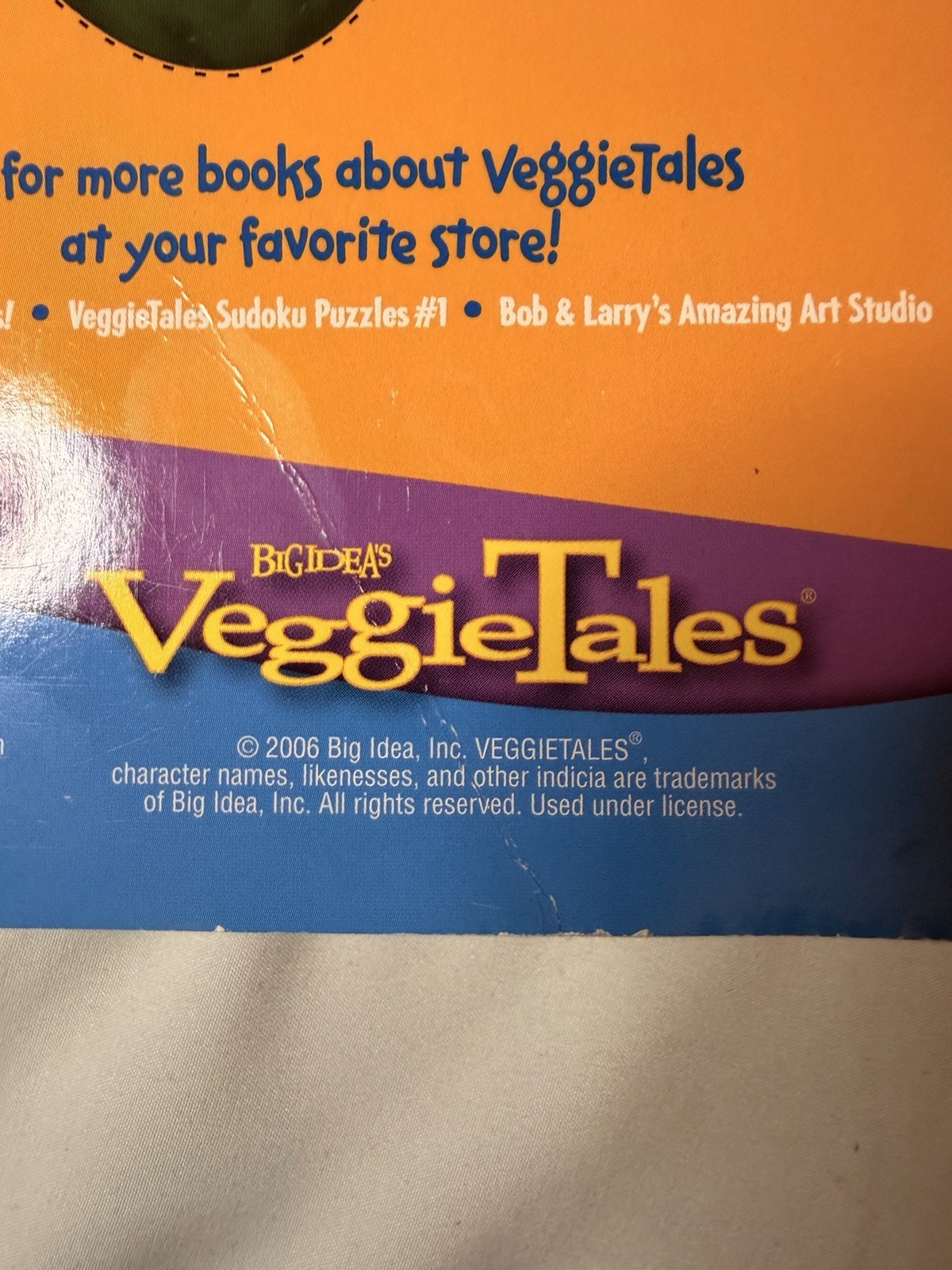 Vintage 2006 VeggieTales Coming & Activity Pages. Brand New UNCOLORED! 400 Pages