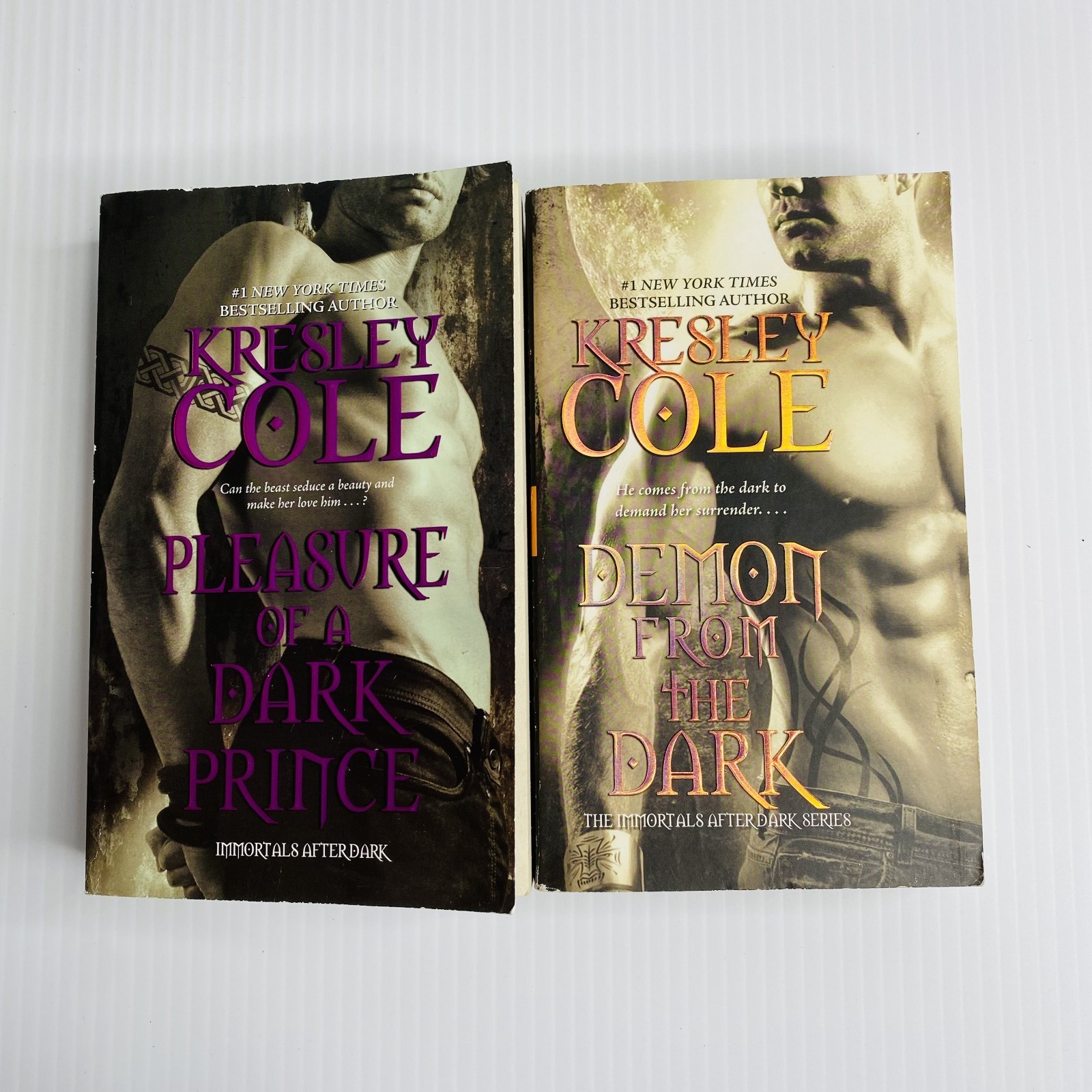 Kresley Cole – #1-9 of THE IMMORTALS AFTER DARK Series – Lot of 9 – Paperback