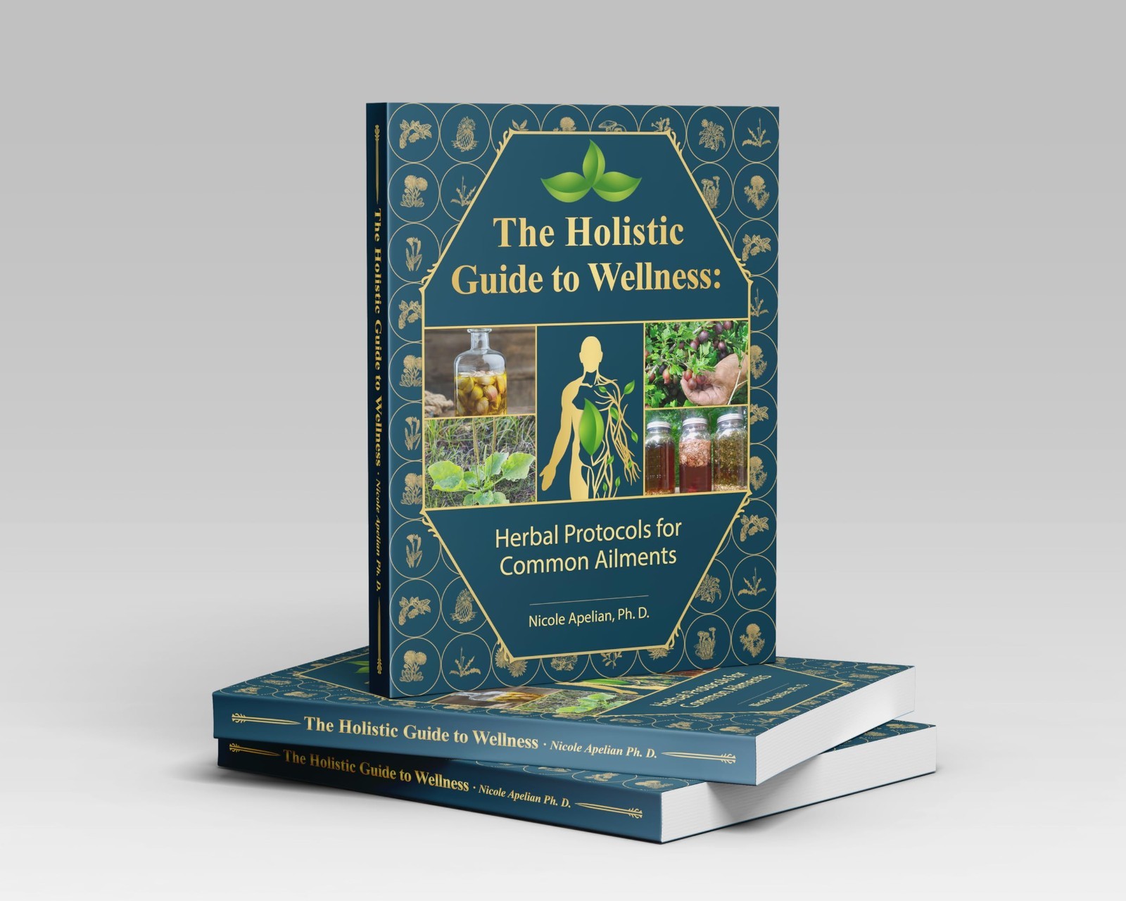 The Holistic Guide to Wellness (paperback with color pictures)