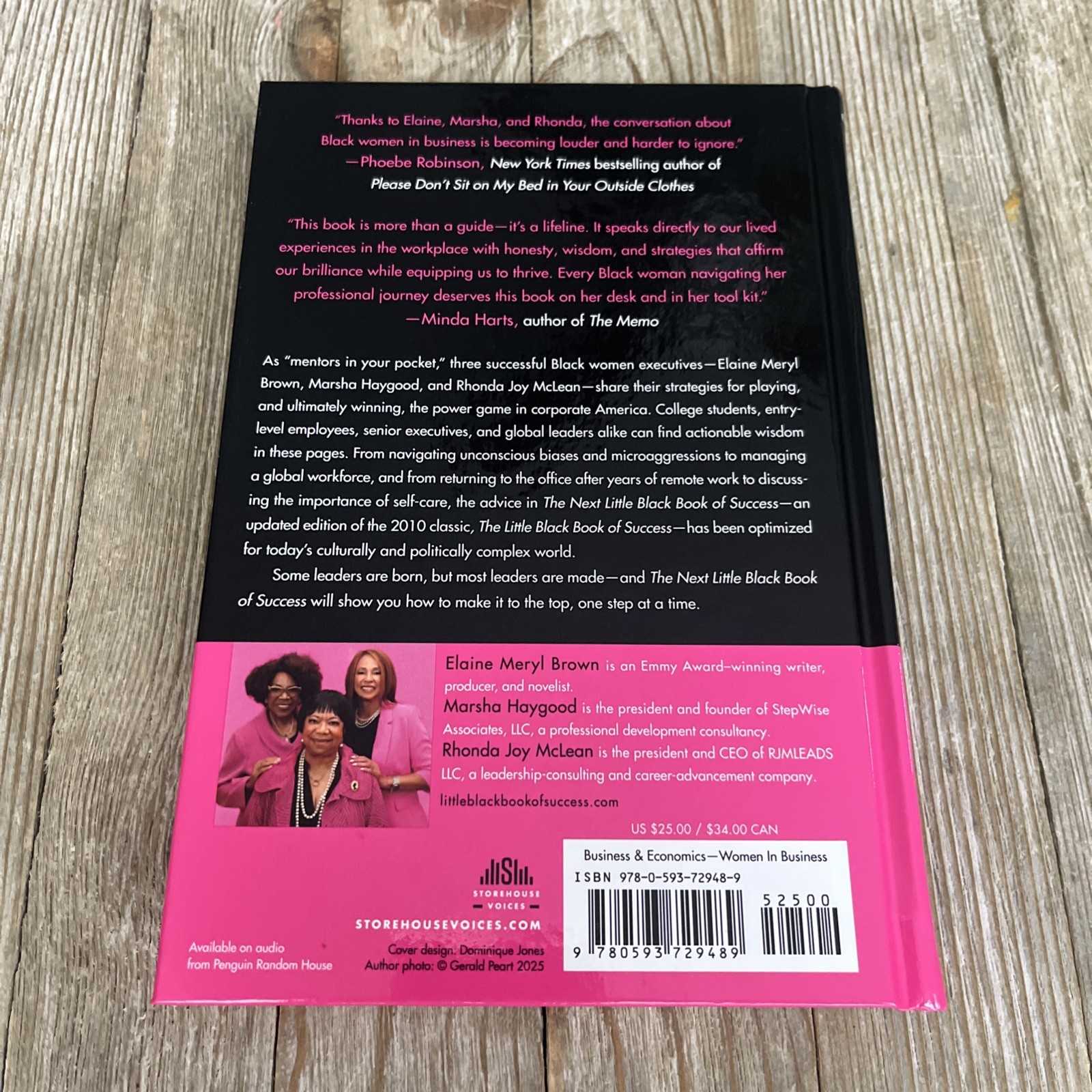The Next Little Black Book of Success by Elaine Meryl Brown – New – Hardback