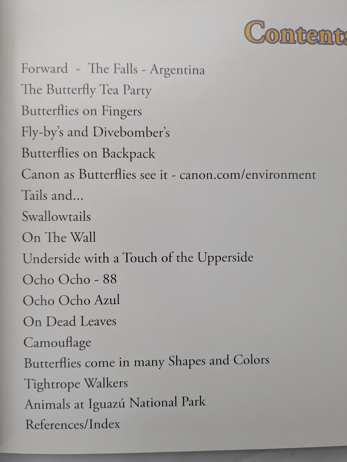Butterflies of Iguazu Falls, Argentina 2010 SIGNED William J. Cooper Ltd 1st Ed