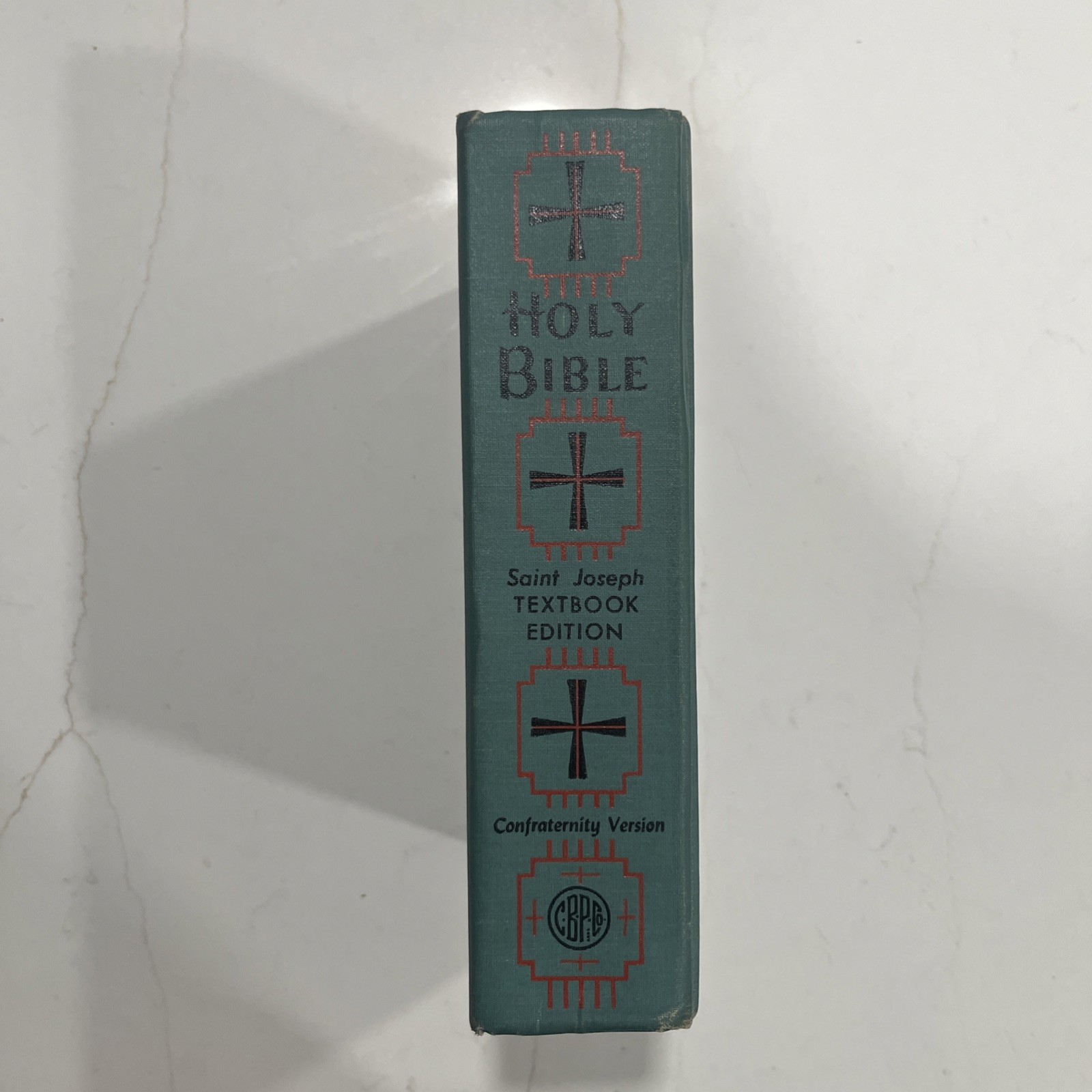 1963 Holy Bible ST. JOSEPH TEXTBOOK EDITION Confraternity Version Catholic Maps