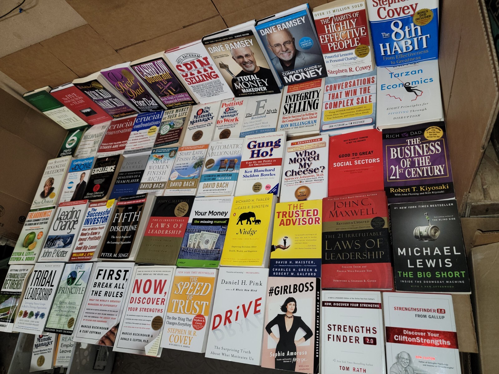Lot of 20 Business Leadership Management Economic Investment Marketing Book MIX