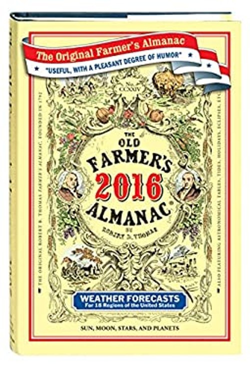 The Old Farmer’s Almanac 2016 Hardcover Old Farmer’s Almanac Staf